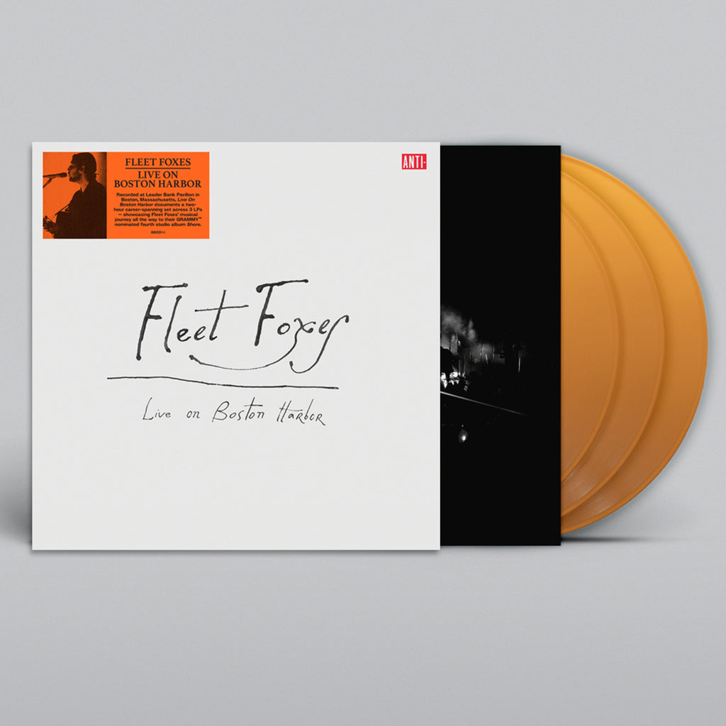 Fleet Foxes - Live On Boston Harbor 3LP (Peach Vinyl)