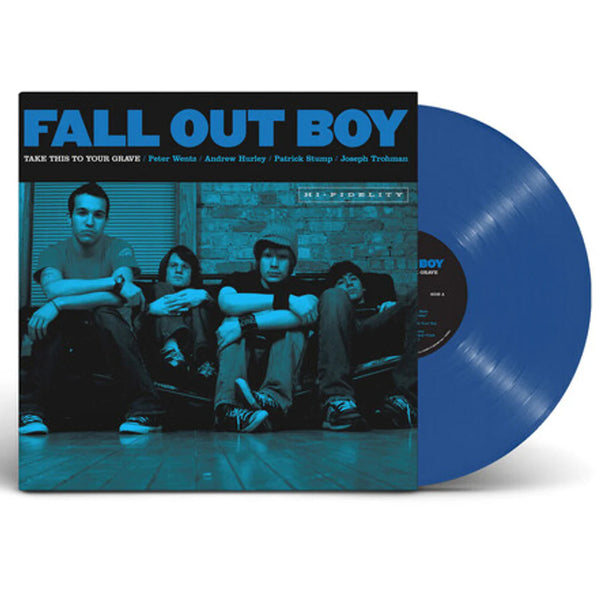 Fall Out Boy - Take This To Your Grave LP (Blue 20th Anniv. Edition Vinyl)<br>