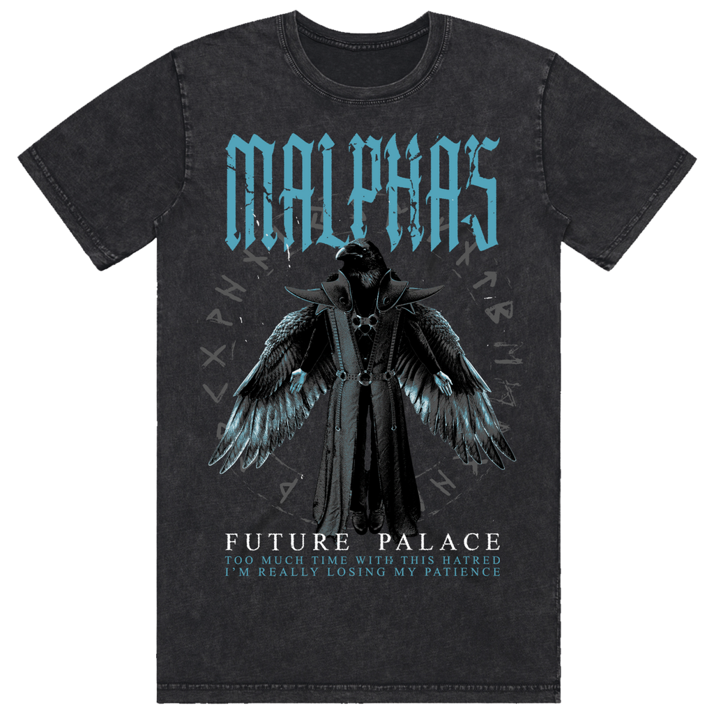 Future Palace - Malphas T-Shirt (Black Stone Wash)