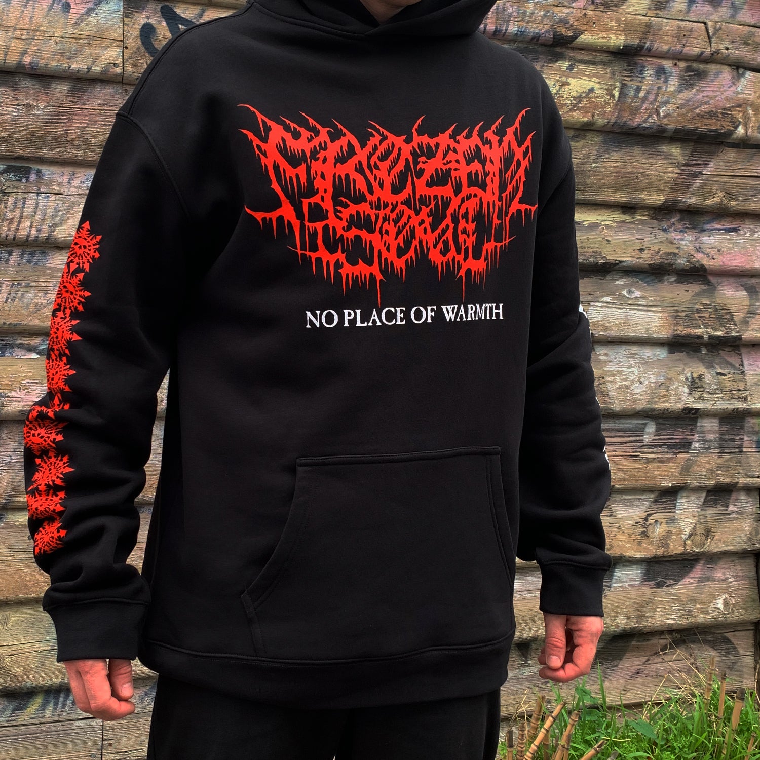 Frozen Soul - No Place of Warmth Hoodie (Black)