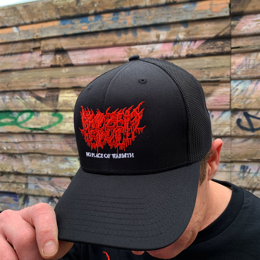 Frozen Soul - No Place of Warmth Trucker Hat (Black)