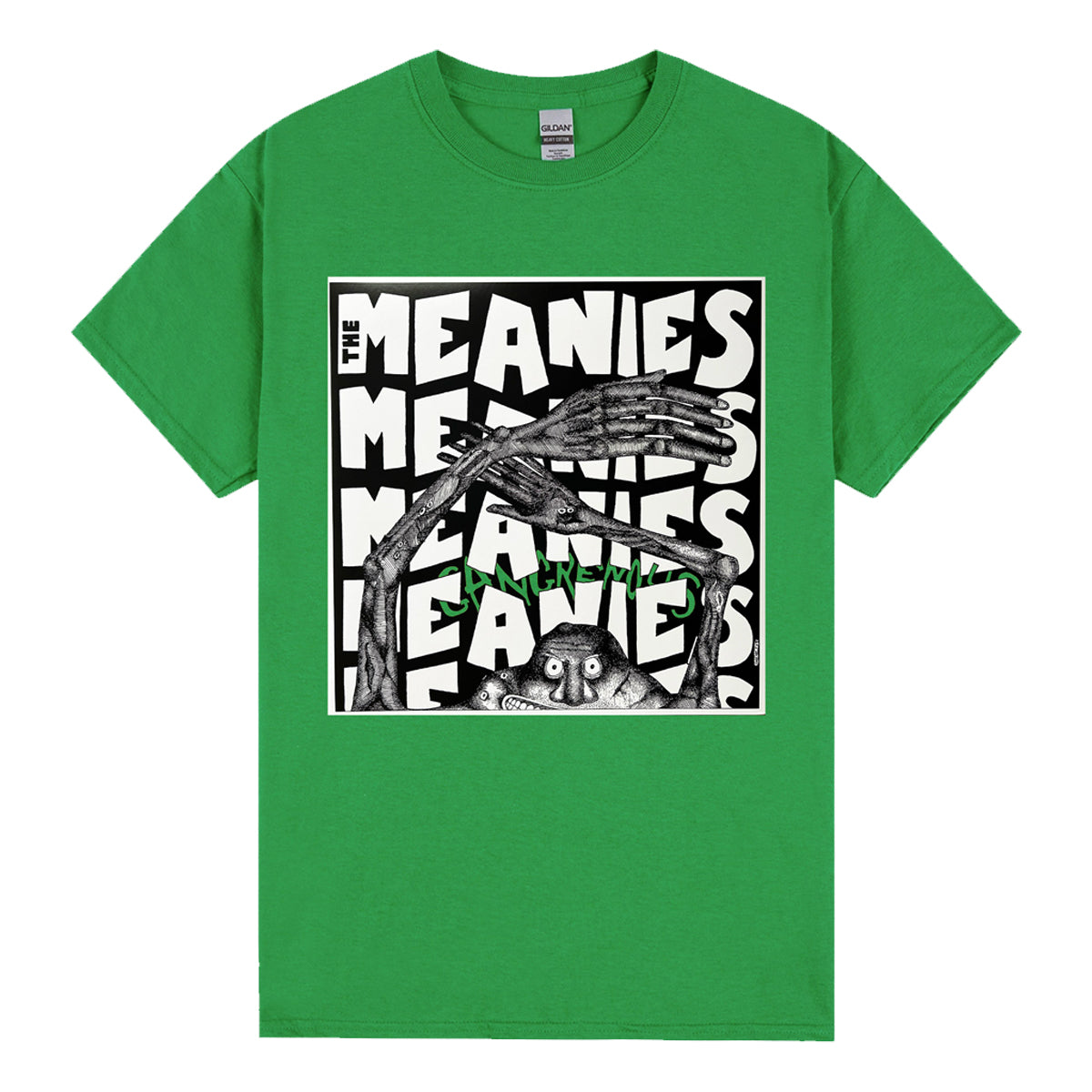 The Meanies - Gangrenous T-Shirt (Green)