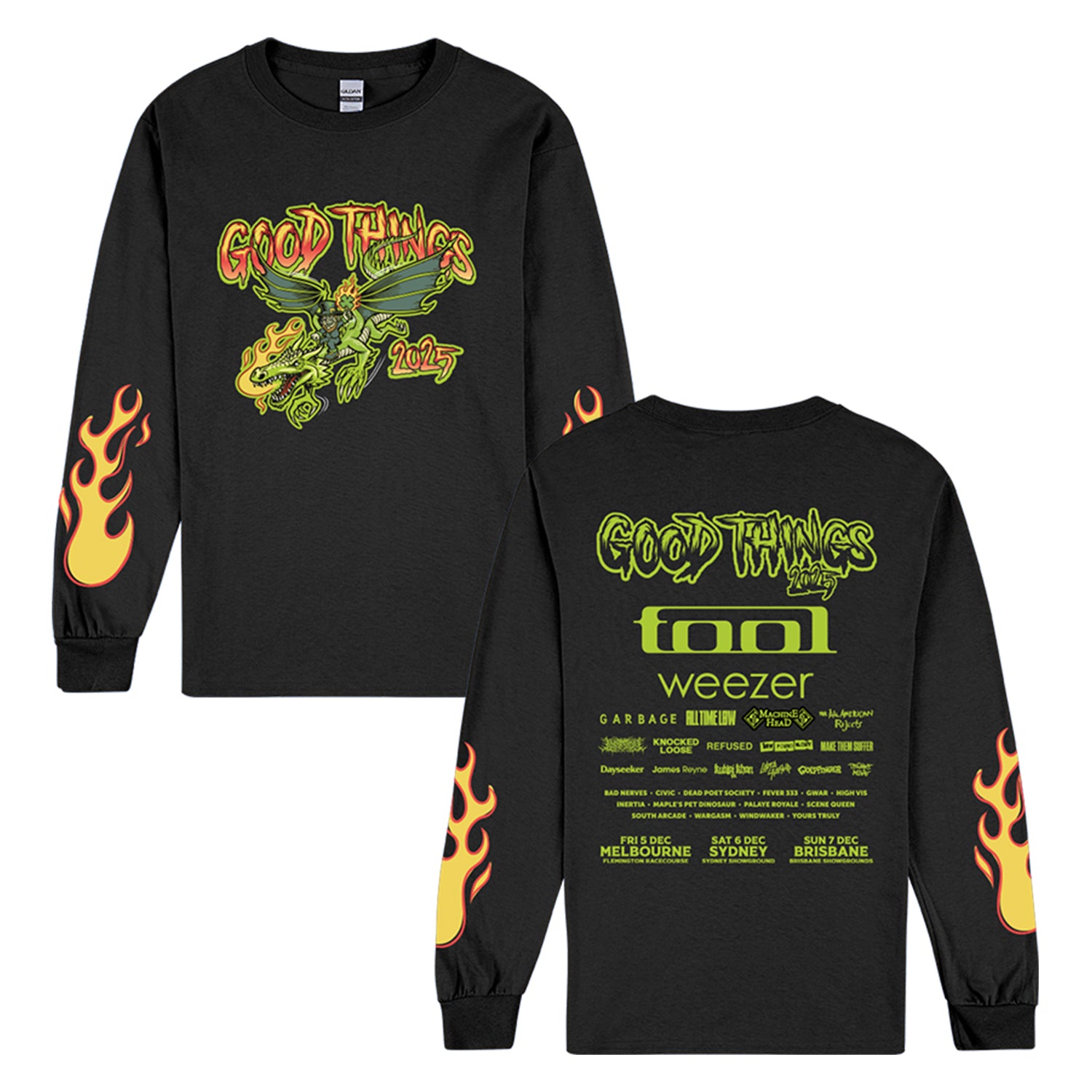 Good Things - Dragon Longsleeve (Black)