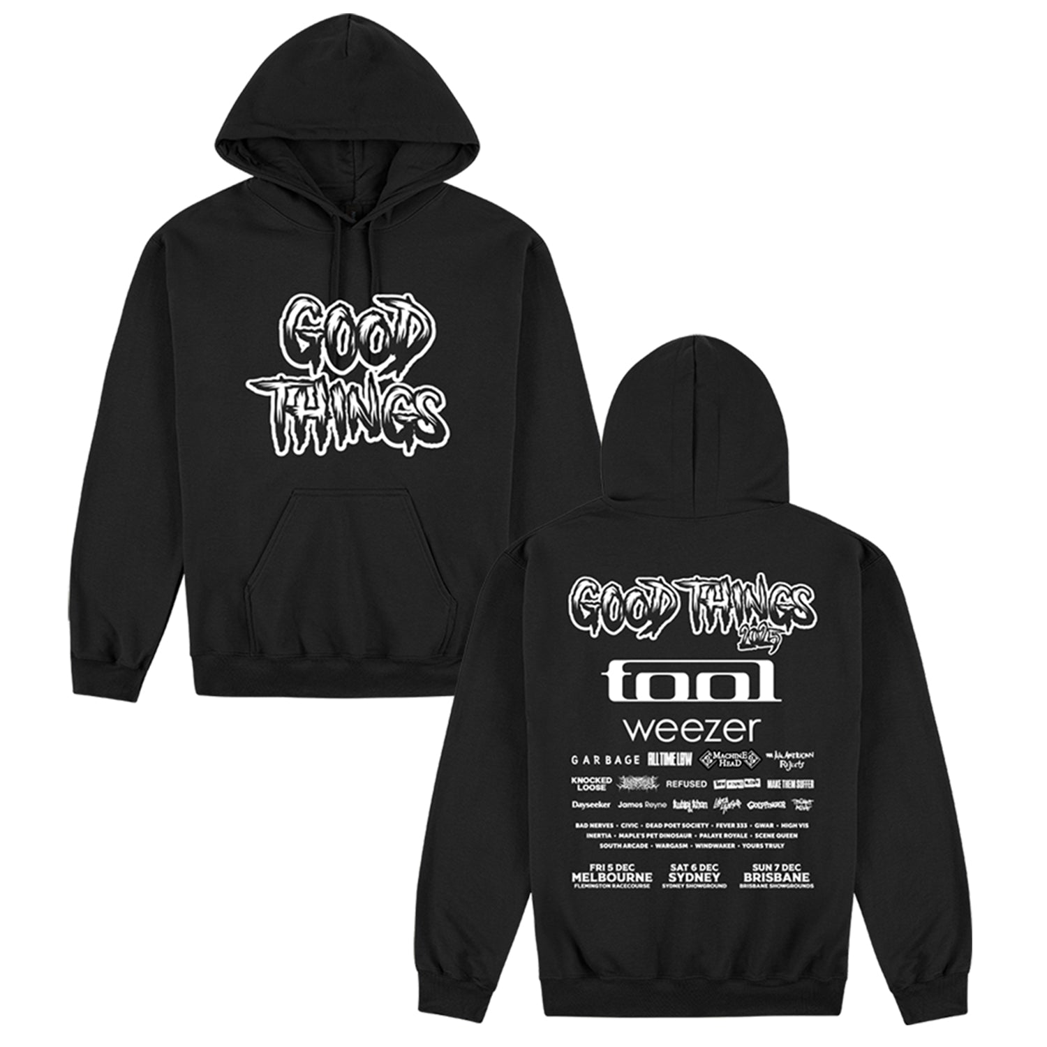 Good Things - Logo Event Hoodie (Black)
