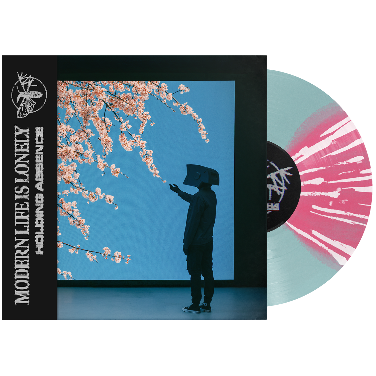 Holding Absence - Modern Life Is Lonely LP (Ice Blue + Pink Butterfly w/ White Splatter)