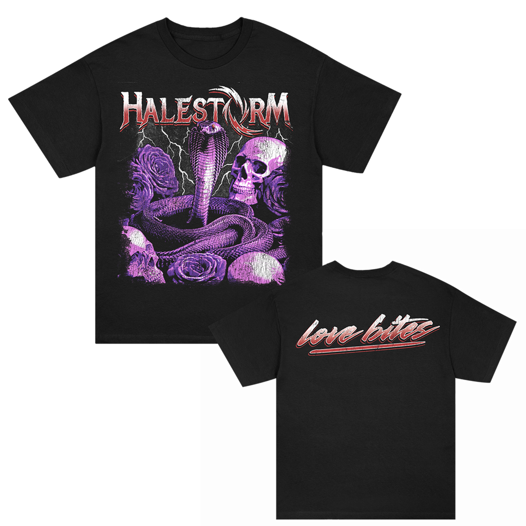 Halestorm - Love Bites T-Shirt (Black)