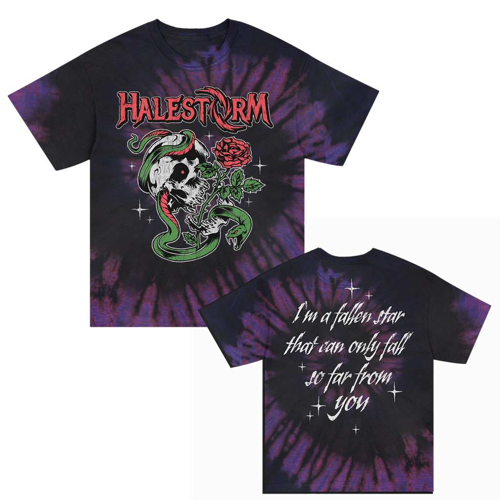 Halestorm - Fallen Star T-Shirt (Nebula Dye)