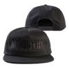 Ministry - Bold Logo Snap Back Hat (Black)