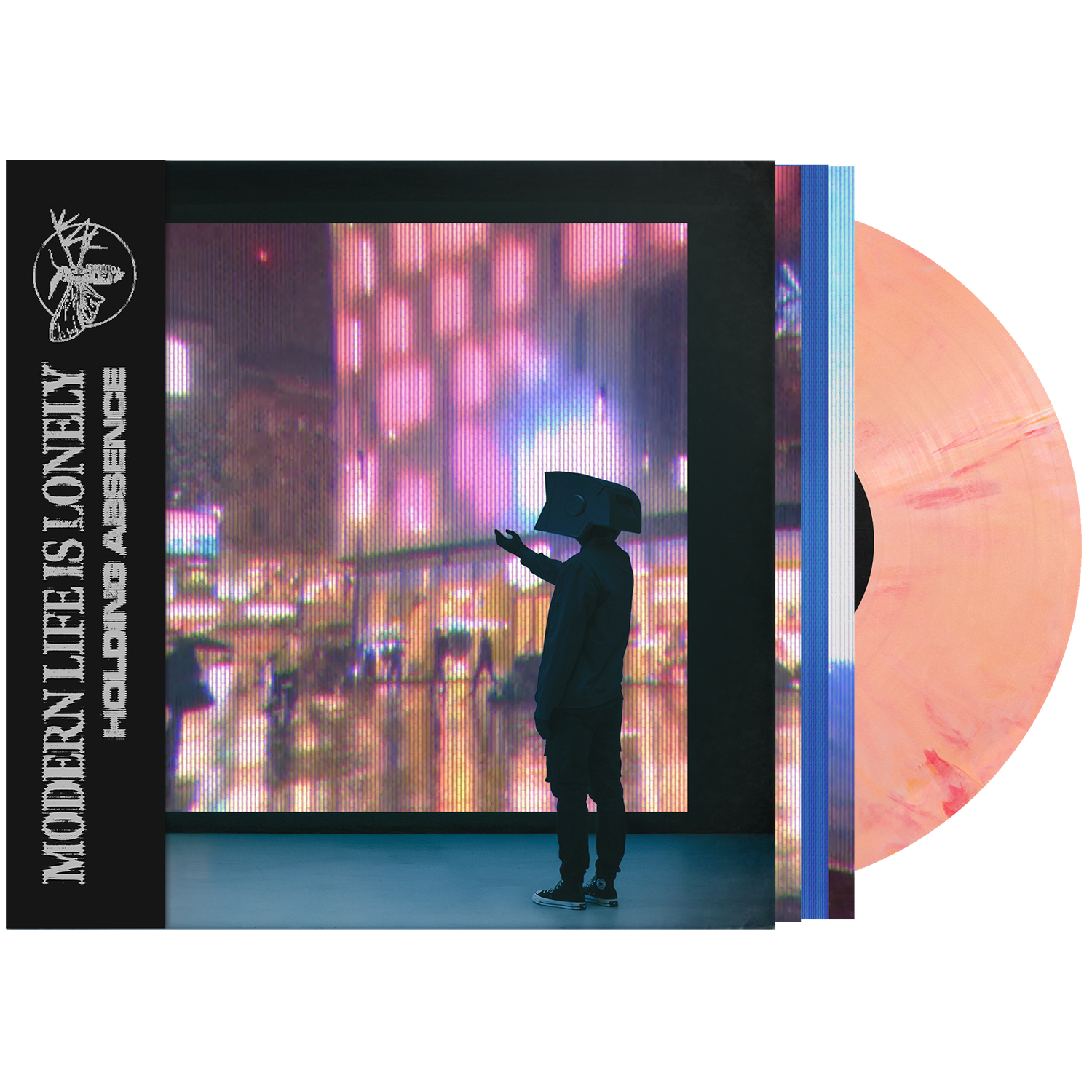 Holding Absence - Modern Life Is Lonely LP (White + Orange + Red Marble w/ Black Coin Flip Vinyl)