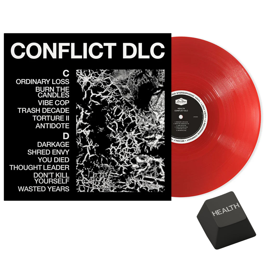 HEALTH - CONFLICT DLC LP (Translucent Ruby Vinyl)
