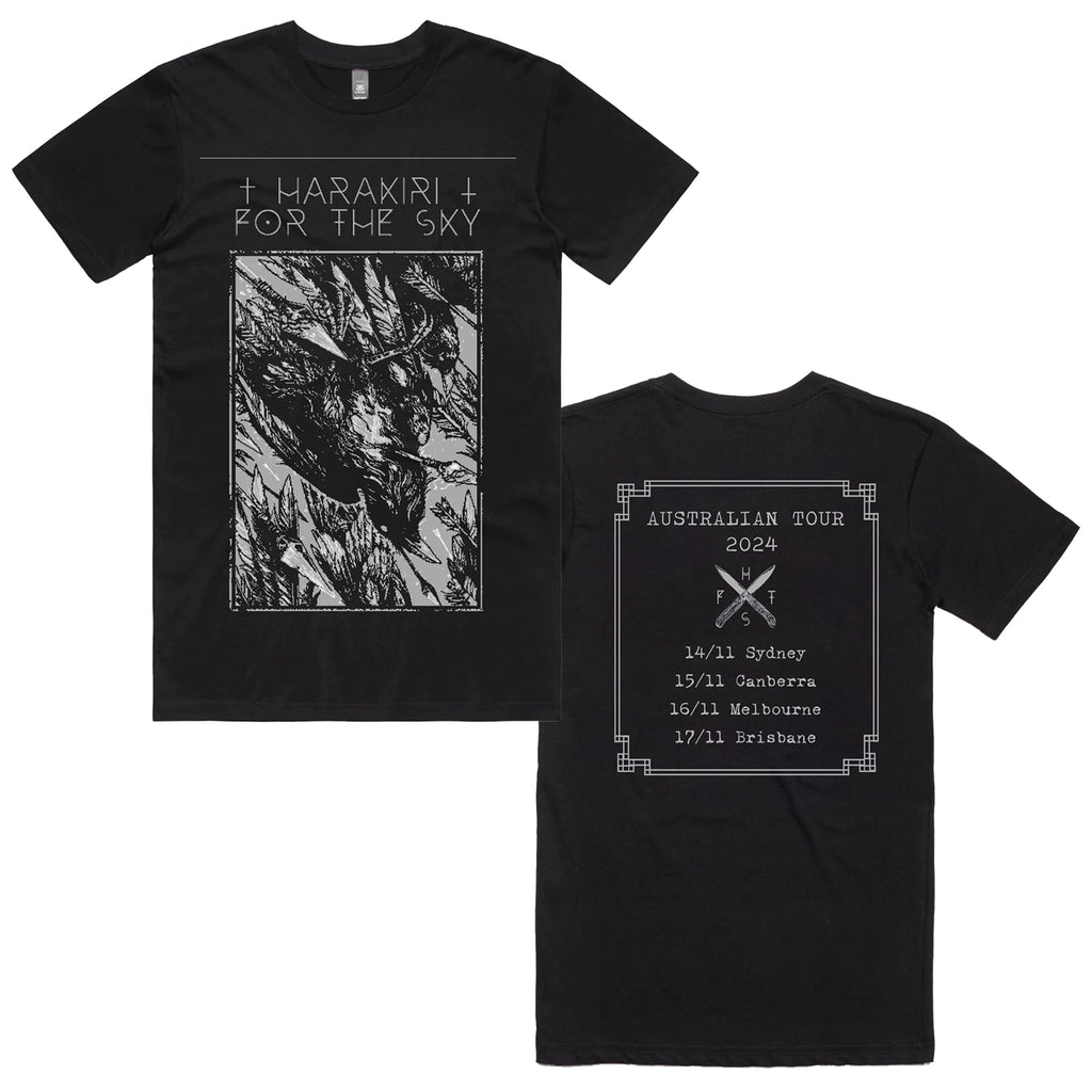 Harakiri For The Sky - Crow T-Shirt (Black)