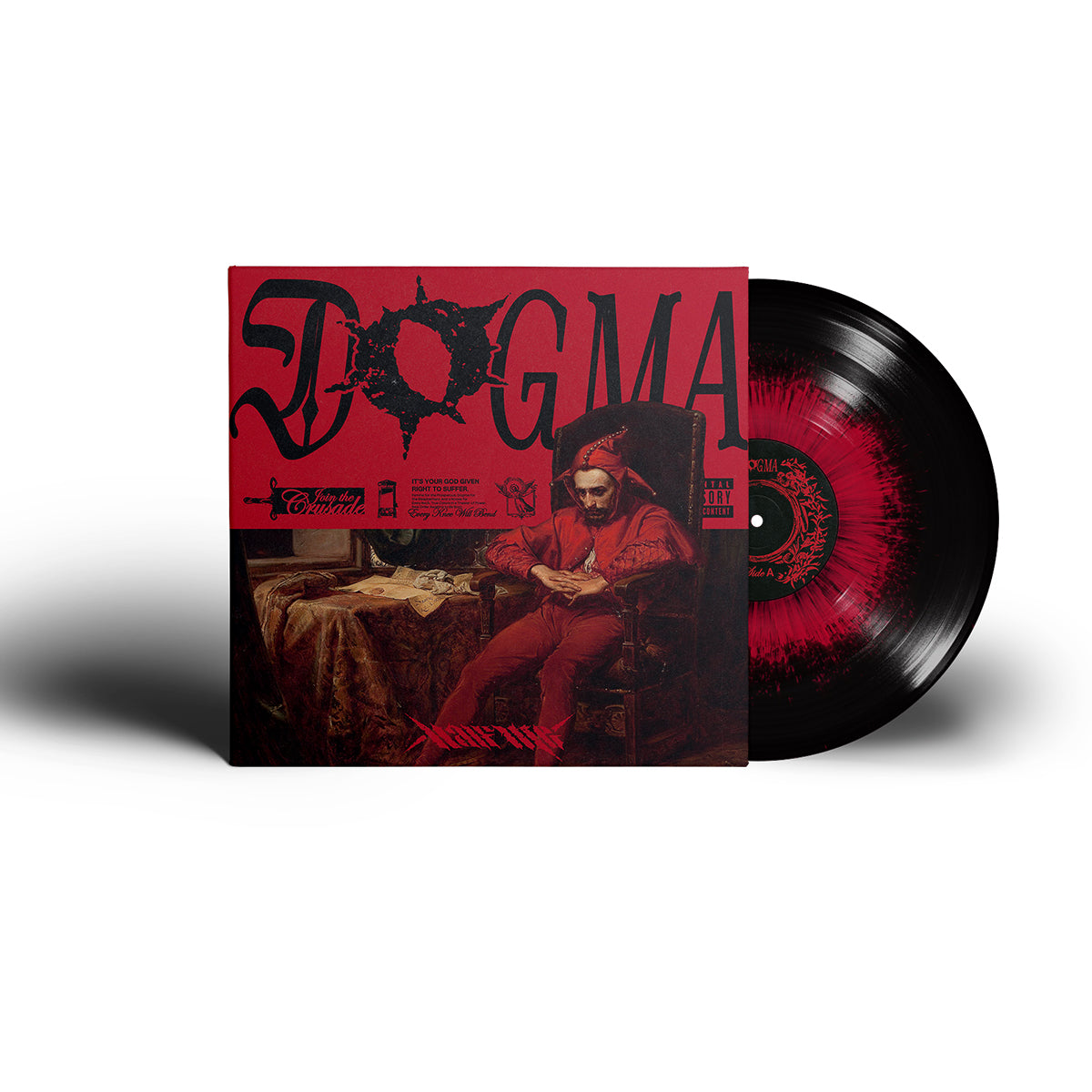 Half Me - Dogma LP (Limited Black, Red Splatter Vinyl)