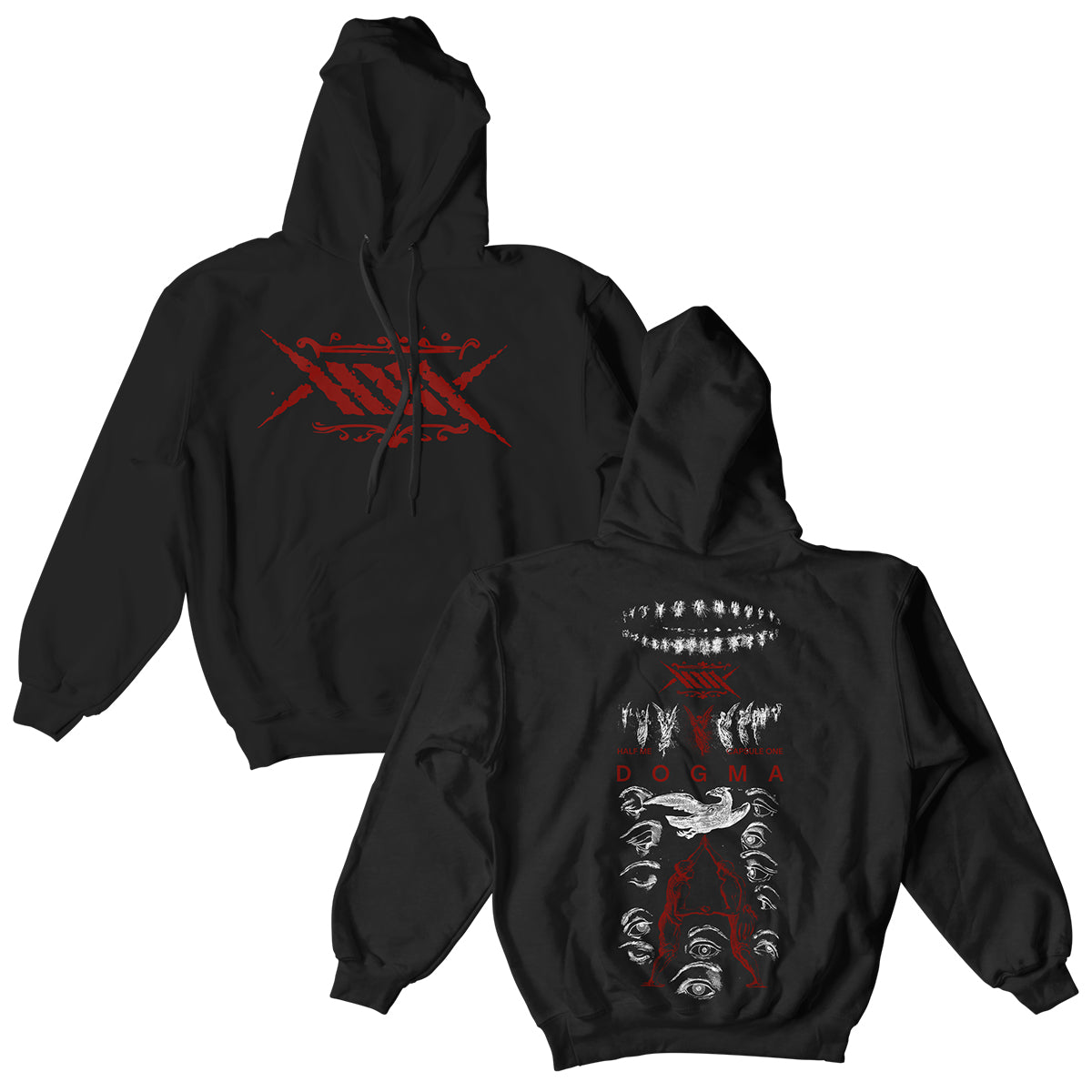 Half Me - Capsule Hoodie (Black)