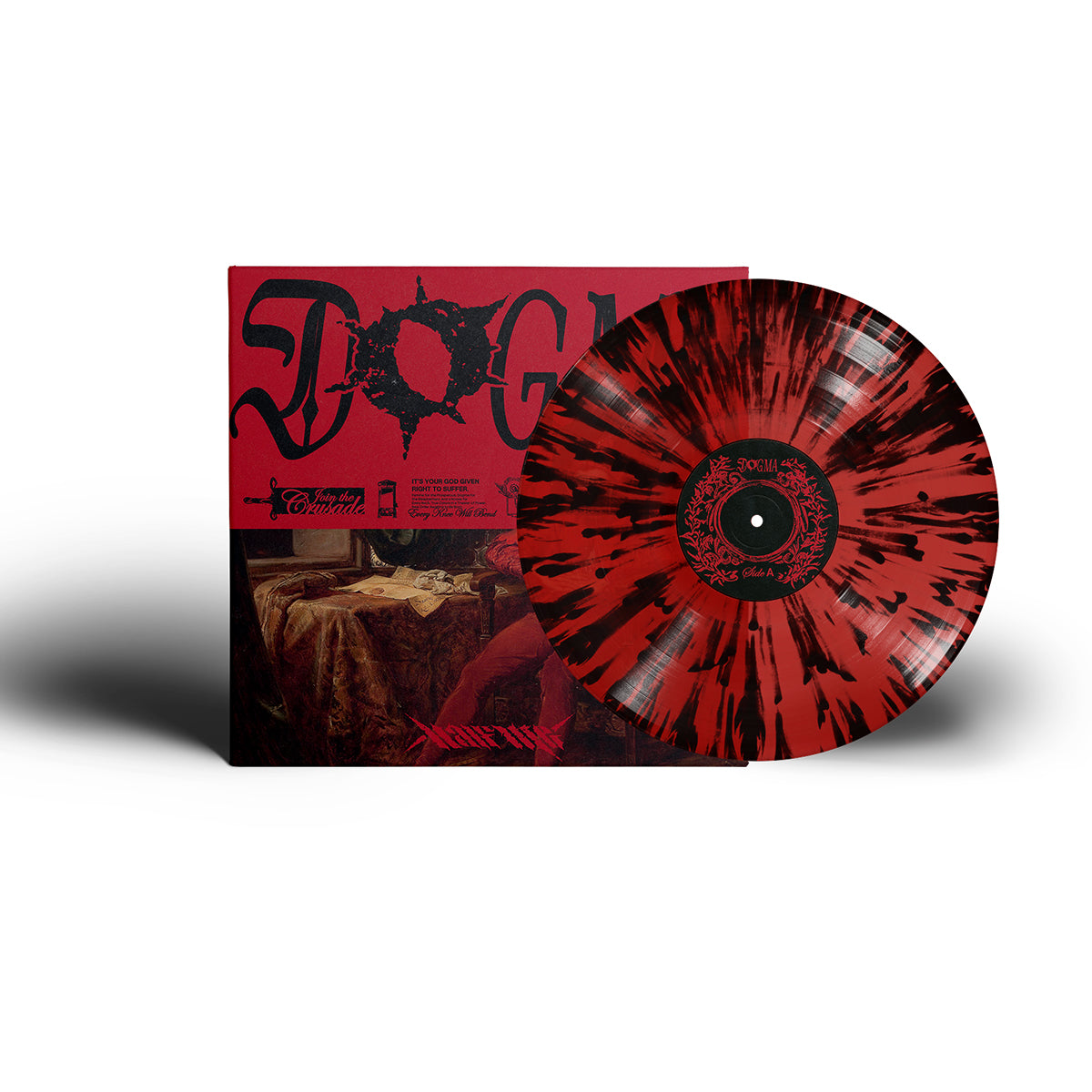 Half Me - Dogma LP (Limited Red, Black Splatter Vinyl)