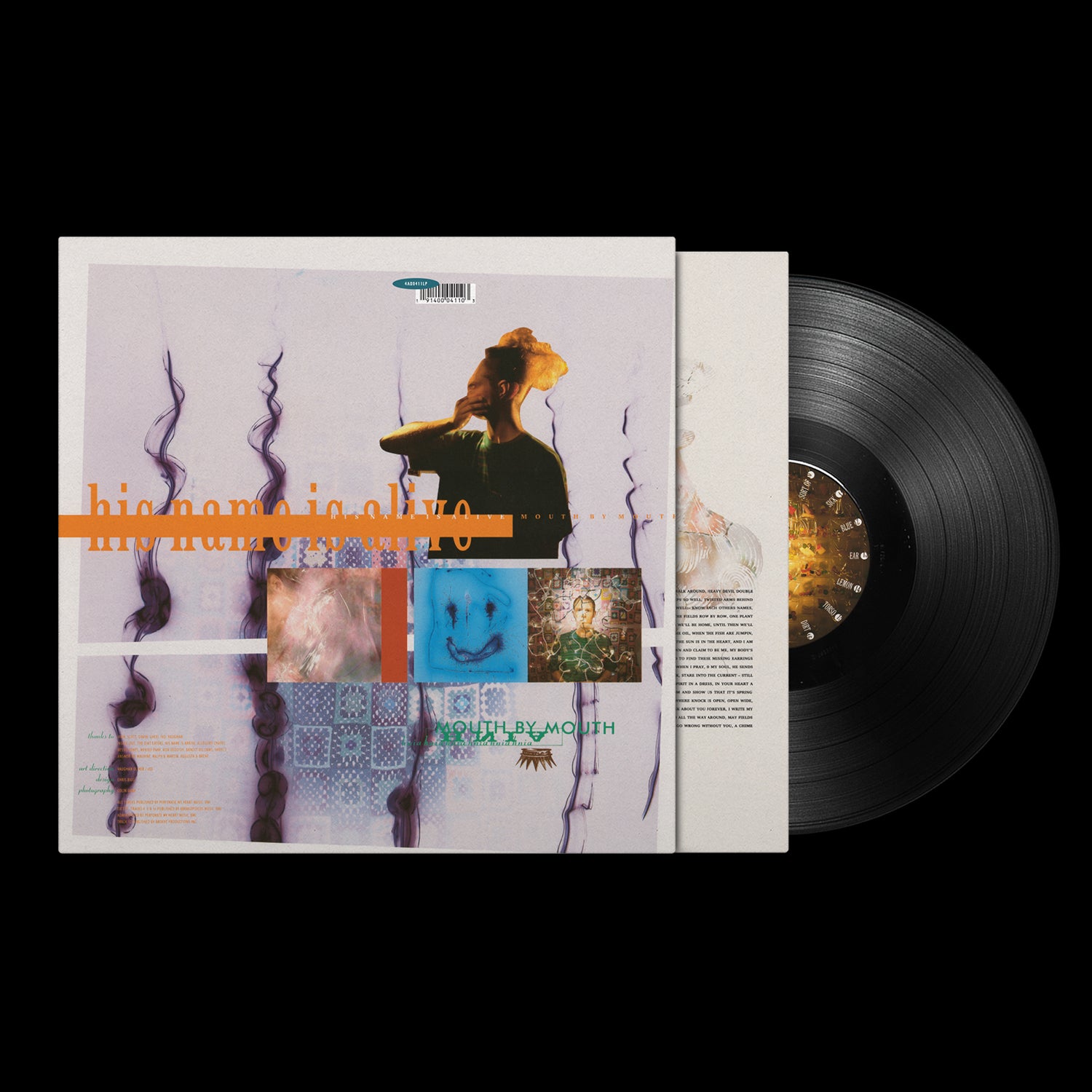 His Name Is Alive - Mouth By Mouth LP (Black Vinyl)