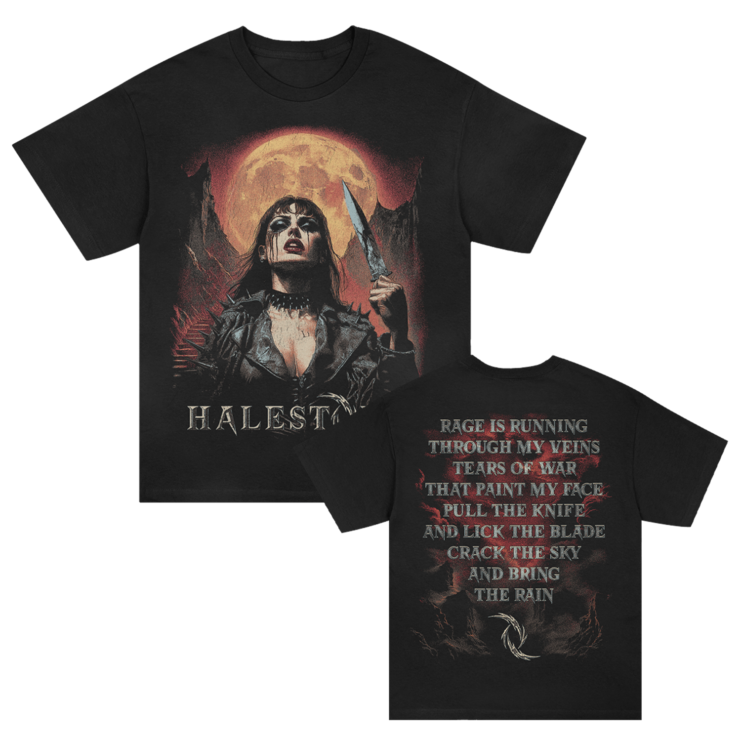 Halestorm - Pull The Knife T-Shirt (Black)