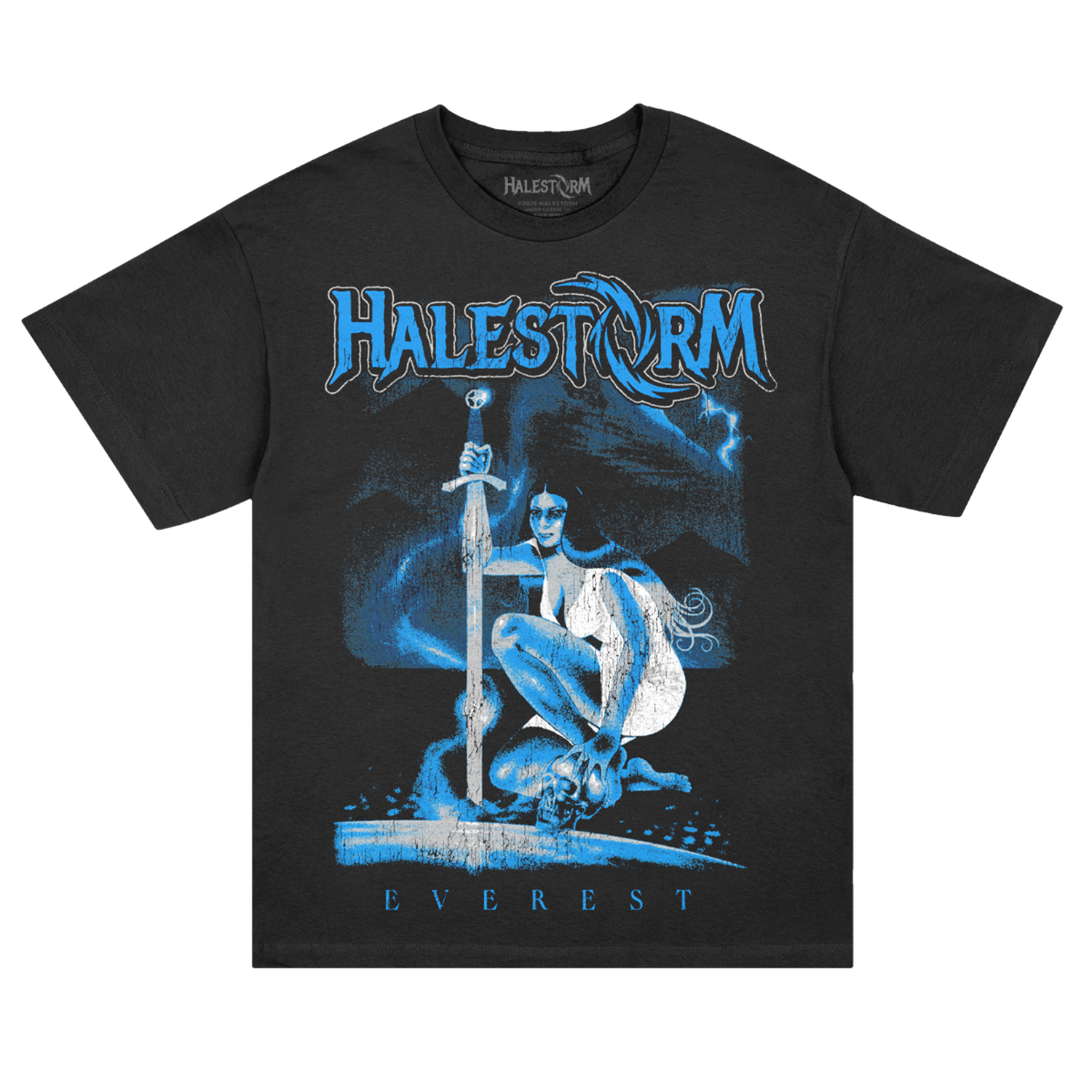 Halestorm - Priestess Everest T-Shirt (Black)
