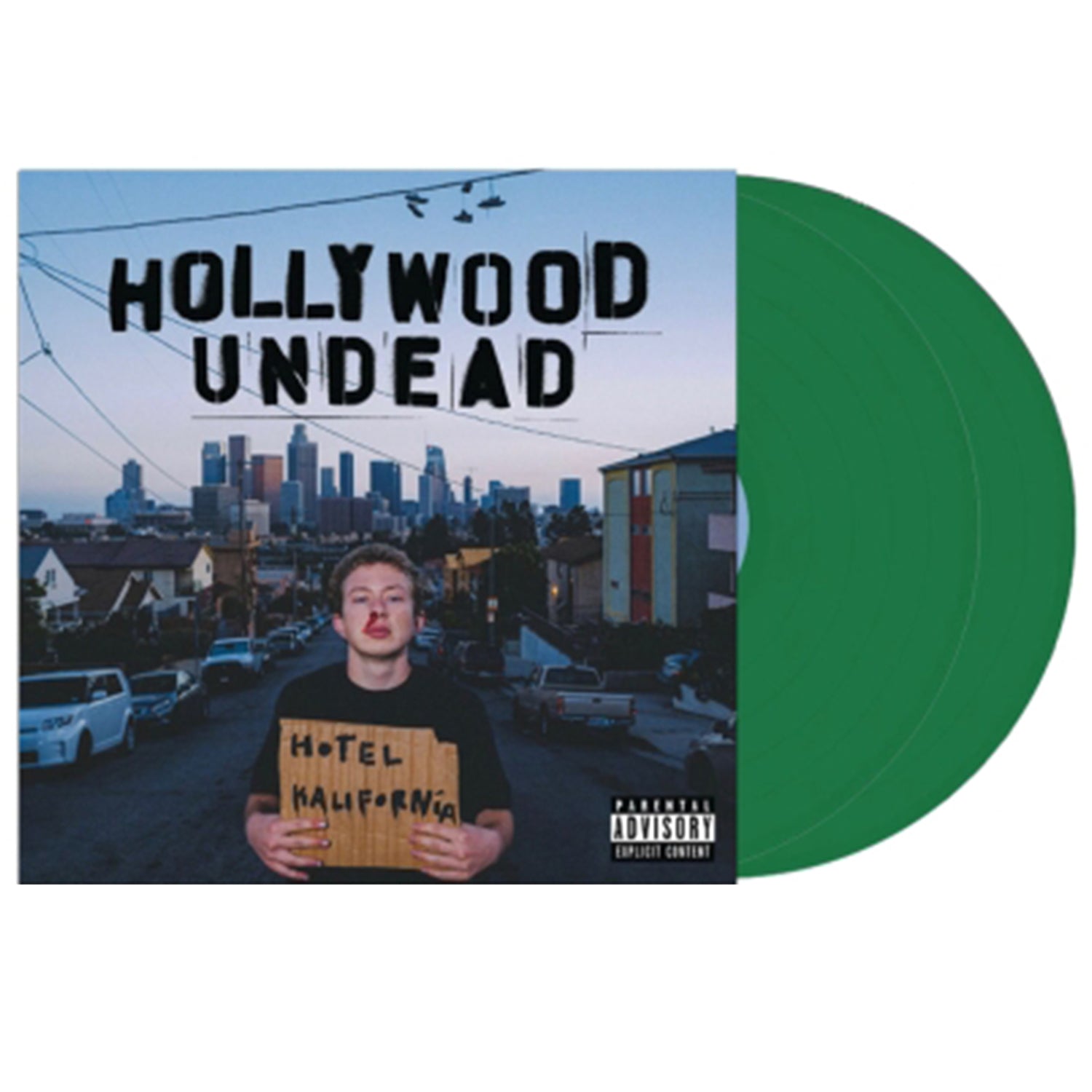 Hollywood Undead - Hotel Kalifornia Deluxe 2LP (Green Vinyl)