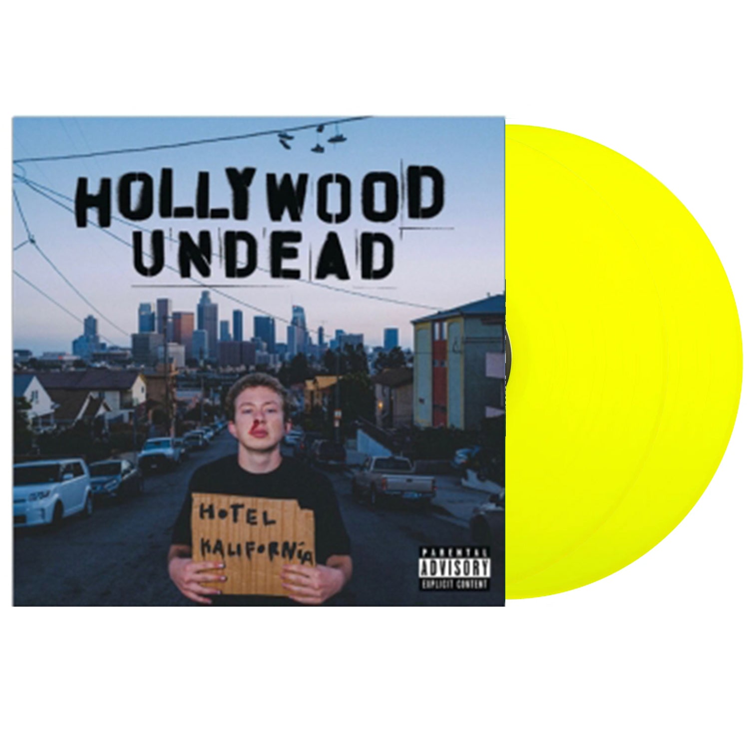 Hollywood Undead - Hotel Kalifornia Deluxe 2LP (Yellow Vinyl)