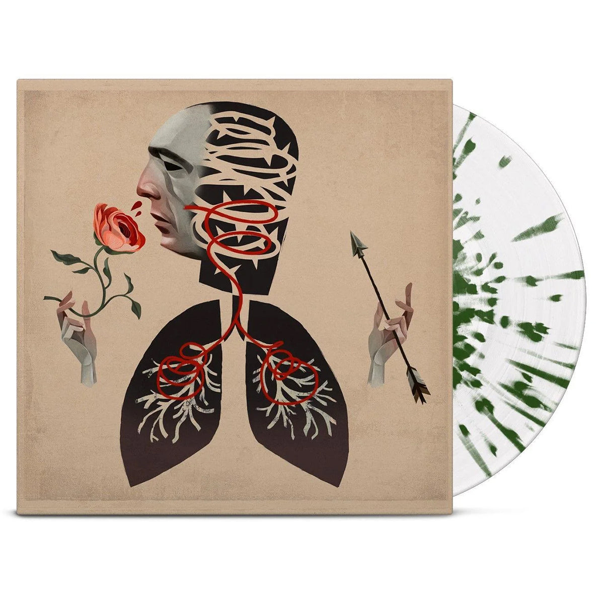 Hot Water Music - VOWS LP (White w/ Green Splatter Vinyl)