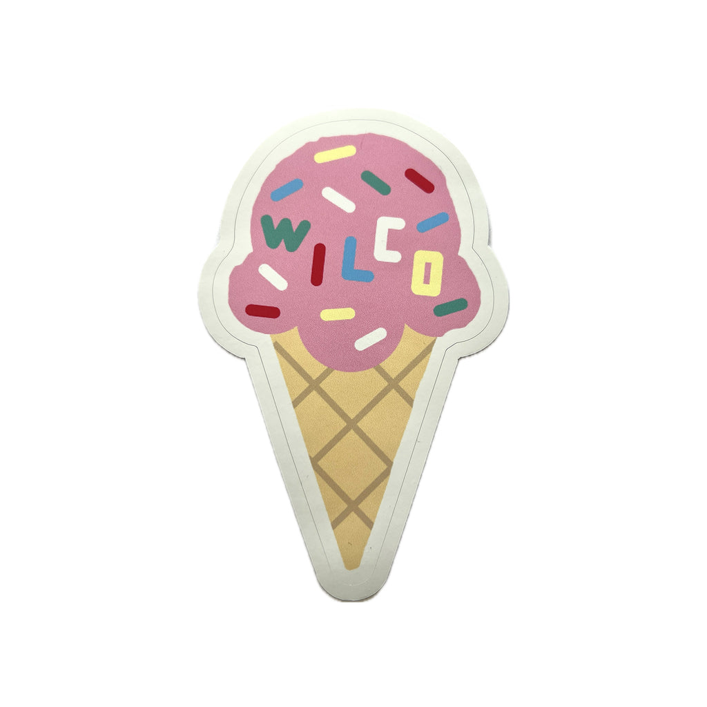 Wilco - Ice Cream Cone Sticker