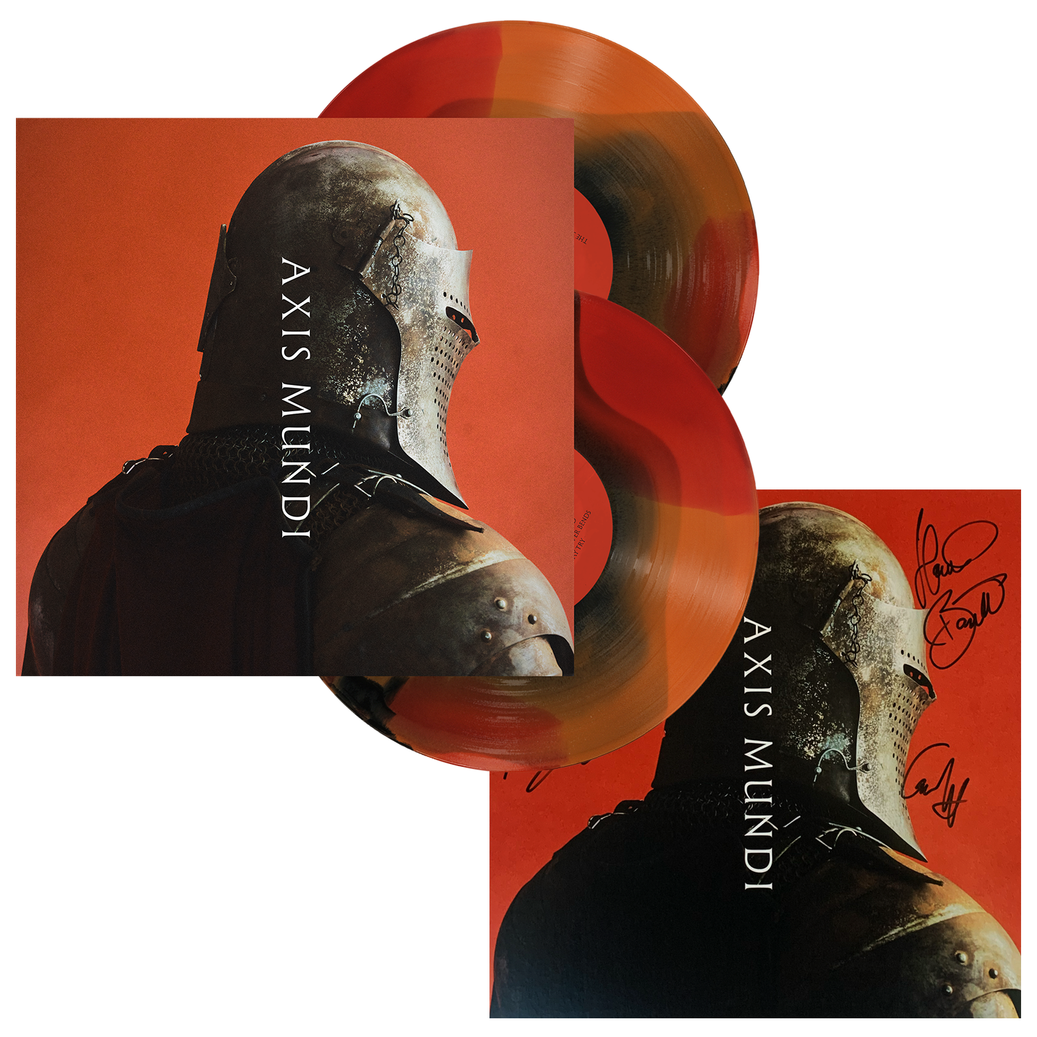 Imminence - Axis Mundi 2xLP (Red + Orange + Black Side A/B Vinyl) + Signed Card