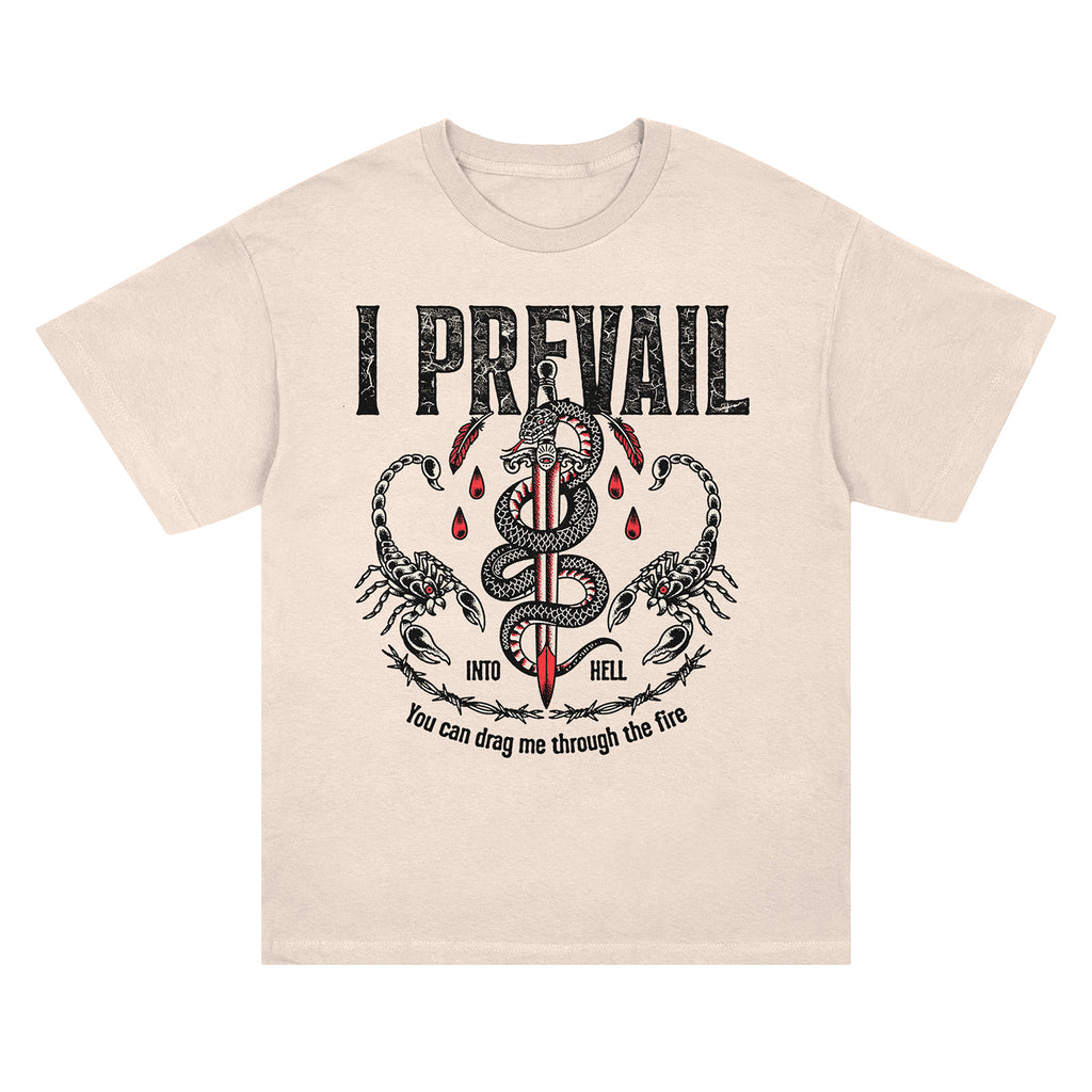 I Prevail - Into Hell Tee (Ecru)
