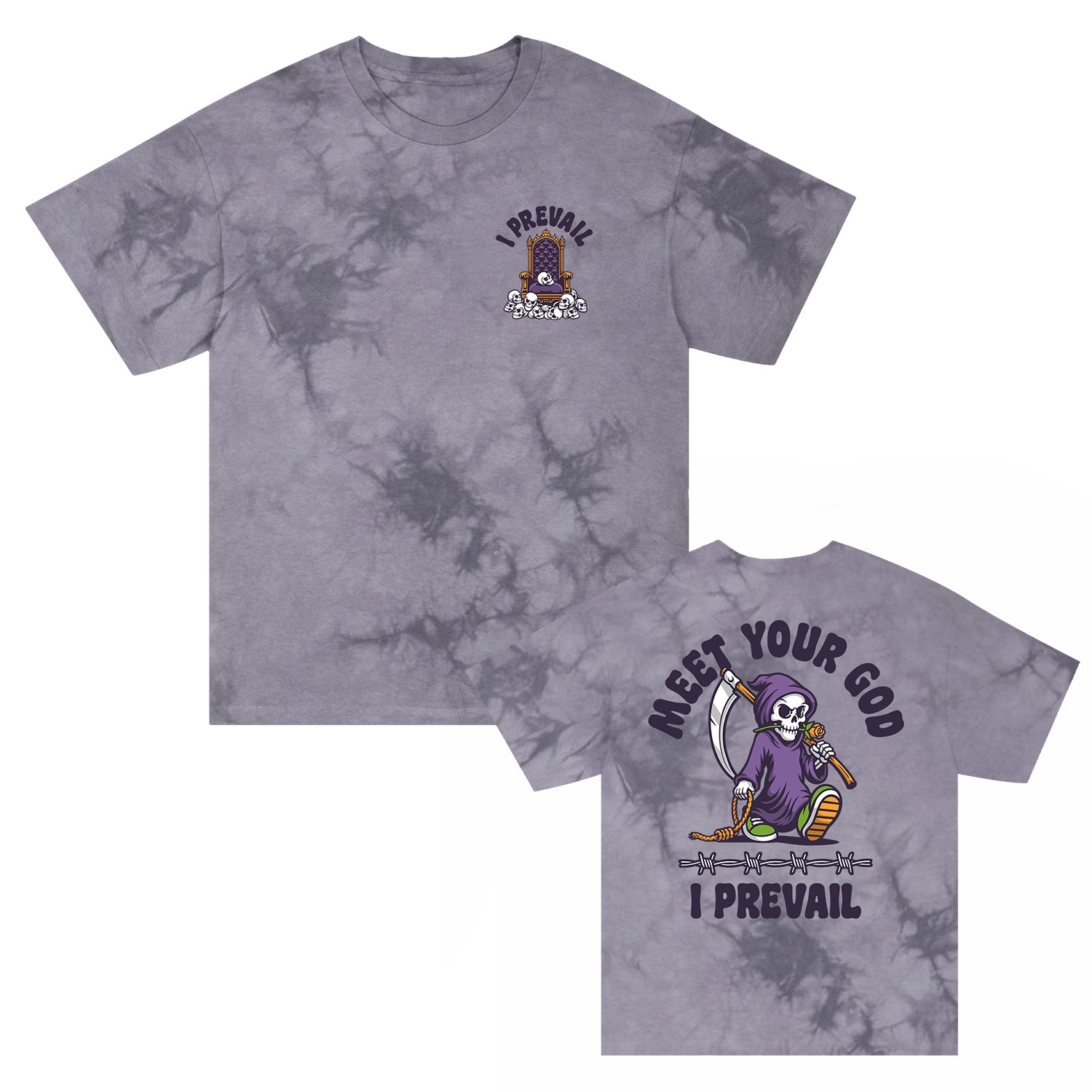 I Prevail - Meet Your Reaper T-Shirt (Crystal Plumb)