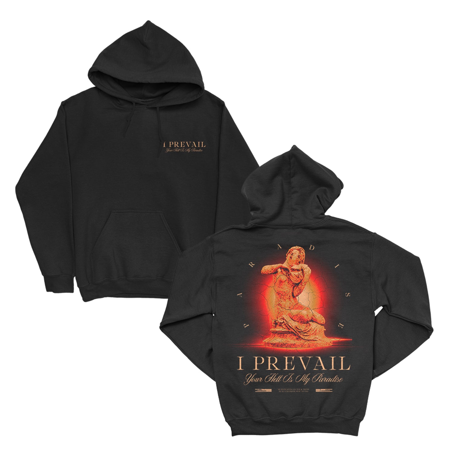 I Prevail - Your Hell Is My Paradise Pullover Hoodie (Black)