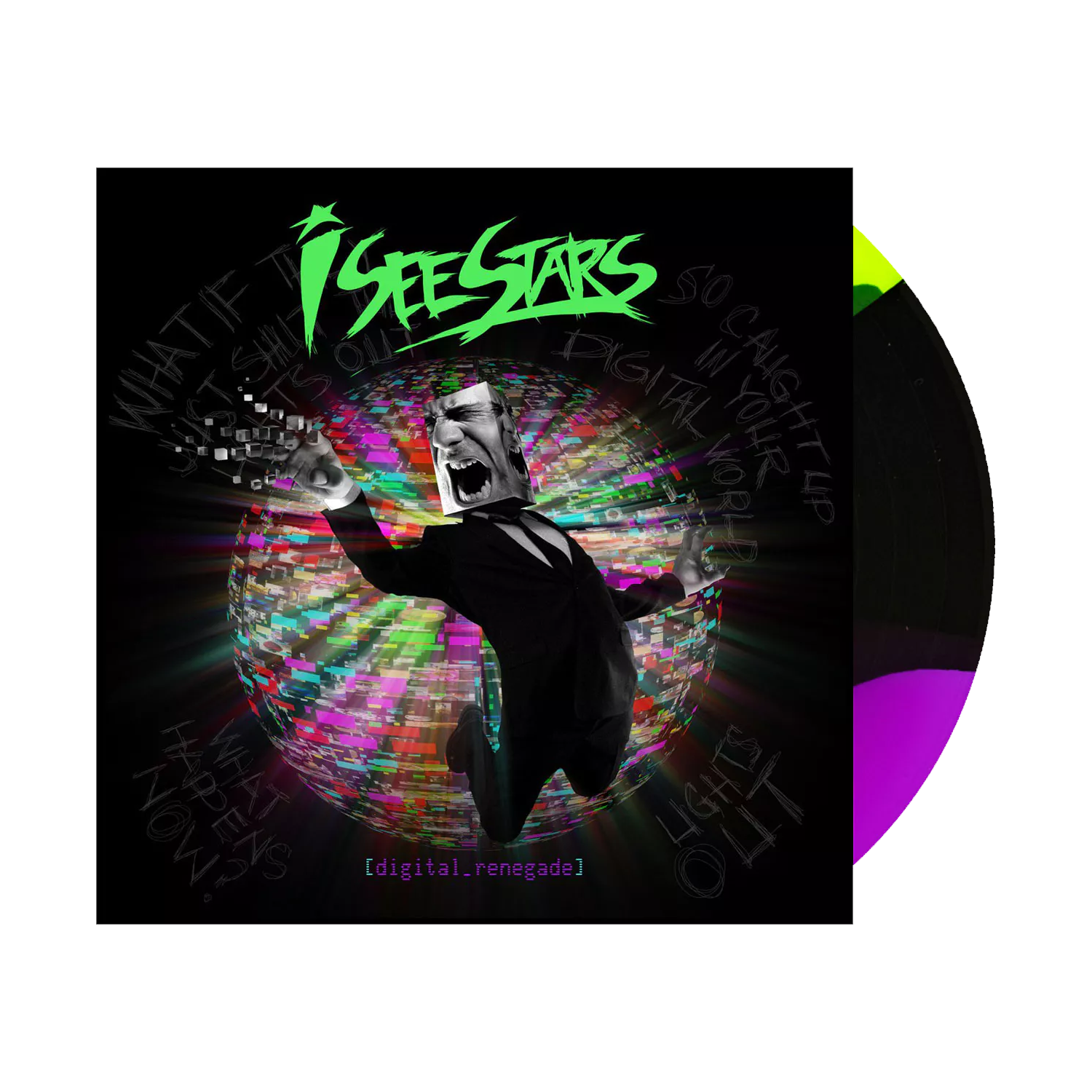 I See Stars - Digital Renegade Vinyl (Tri-Colour)