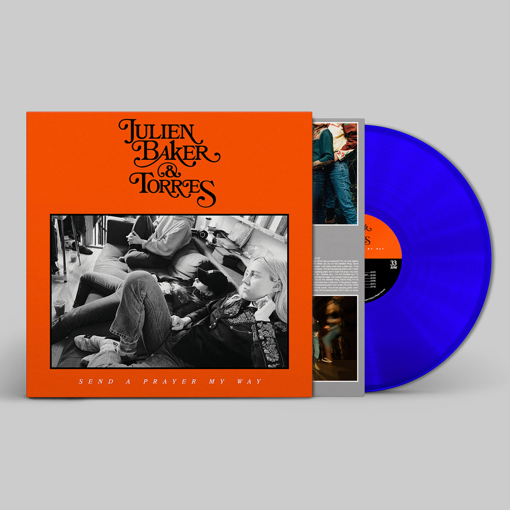 Julien Baker and Torres - Send A Prayer My Way LP (Blue Vinyl)