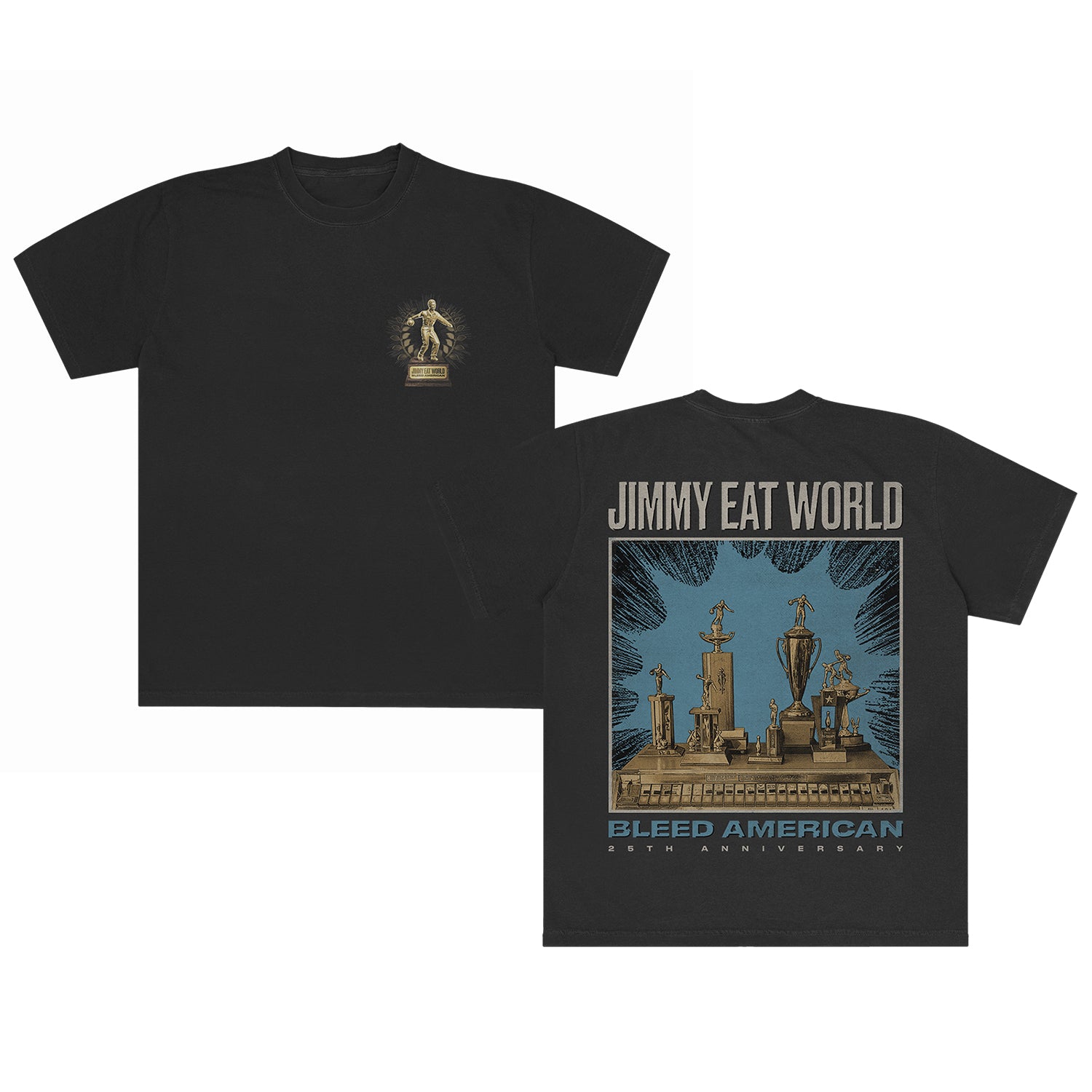 Jimmy Eat World - Bleed American 25th Anniversary T-Shirt (Black)