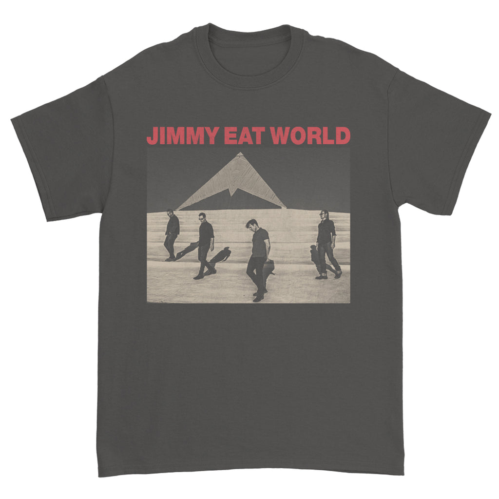 Jimmy Eat World - Pyramid Photo T-Shirt (Charcoal)