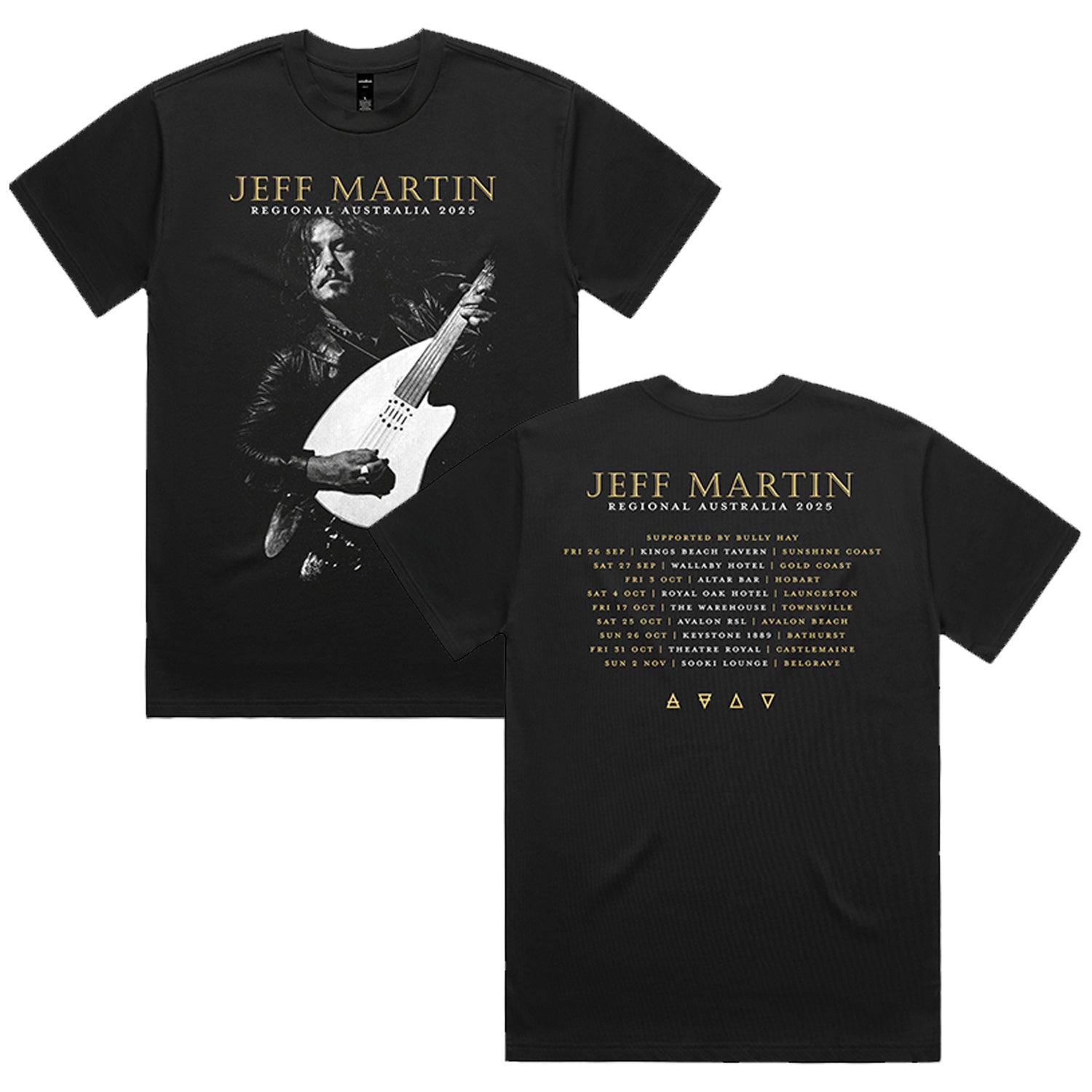 Jeff Martin - Regional Tour 2025 Tee (Black)