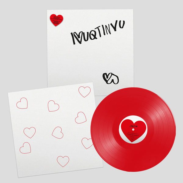 Jockstrap - I<3UQTINVU - Remix album LP (Red Vinyl)