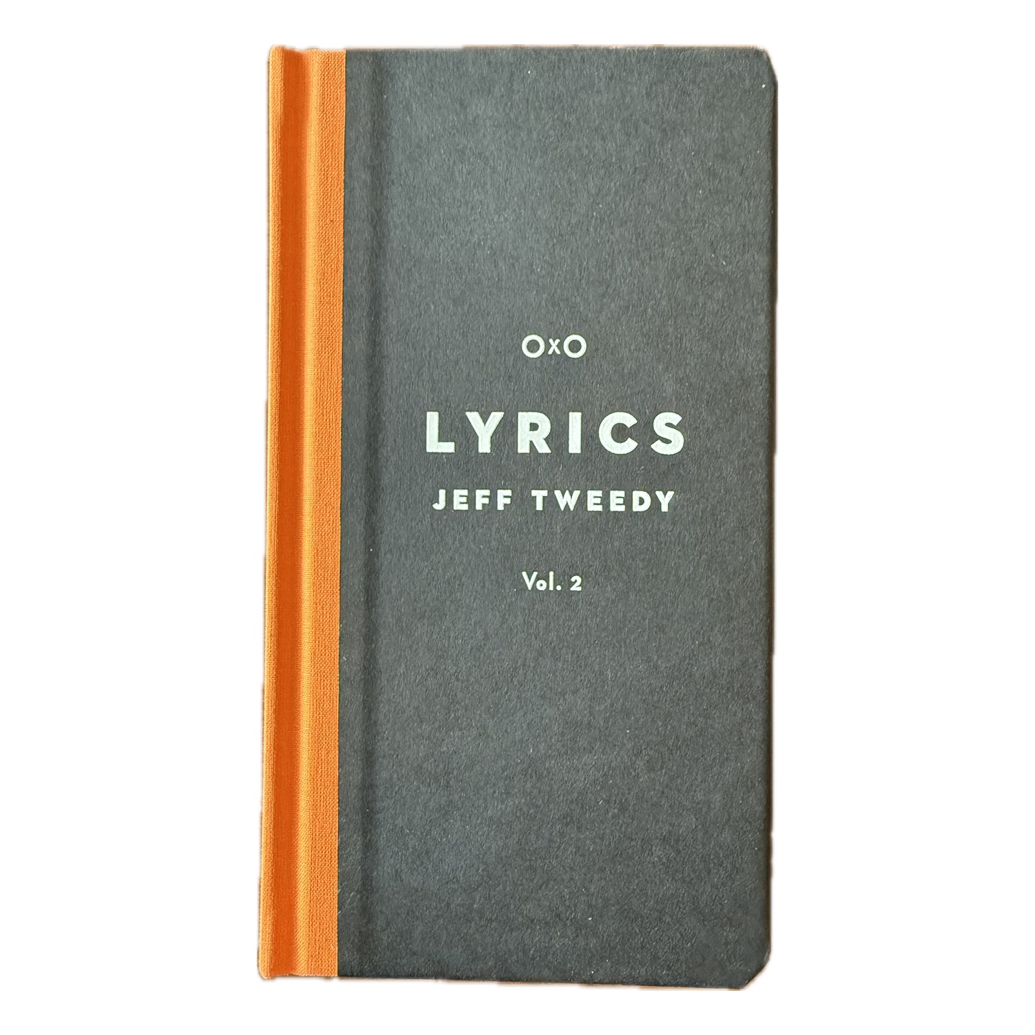 Jeff Tweedy - Lyrics Vol 2 Book
