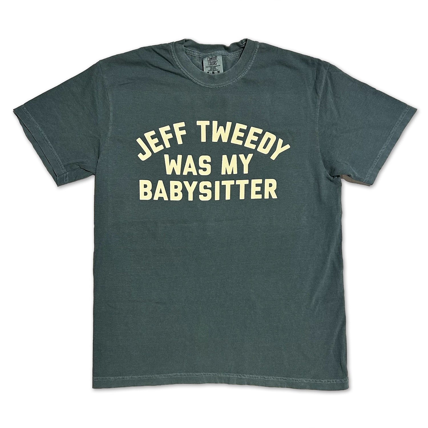 Jeff Tweedy - Jeff Tweedy Was My Babysitter T-Shirt (Green)