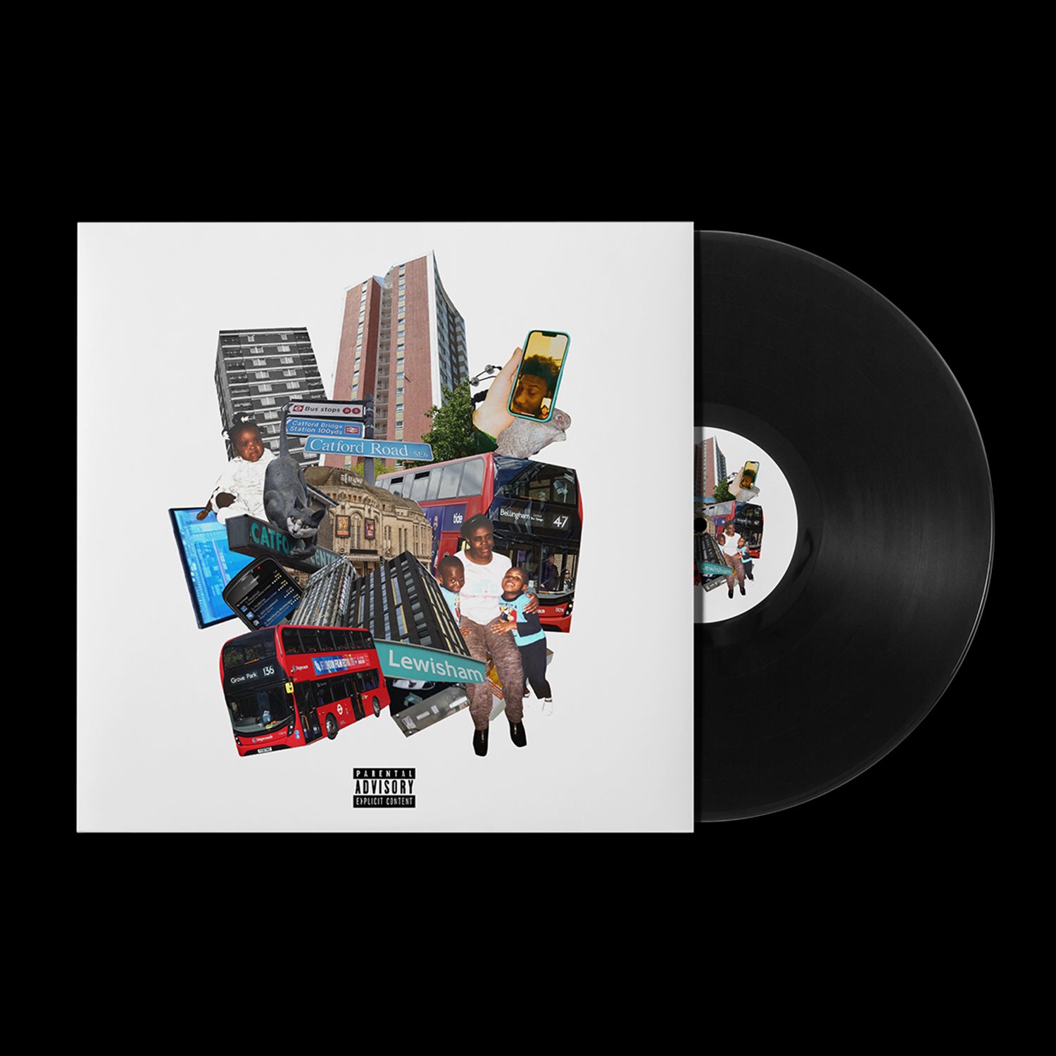 Jim Legxacy - homeless n*gga pop music LP (Black Vinyl)