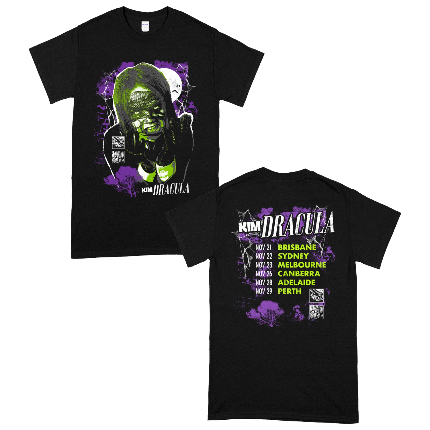 Kim Dracula - HDU Tee (Black)