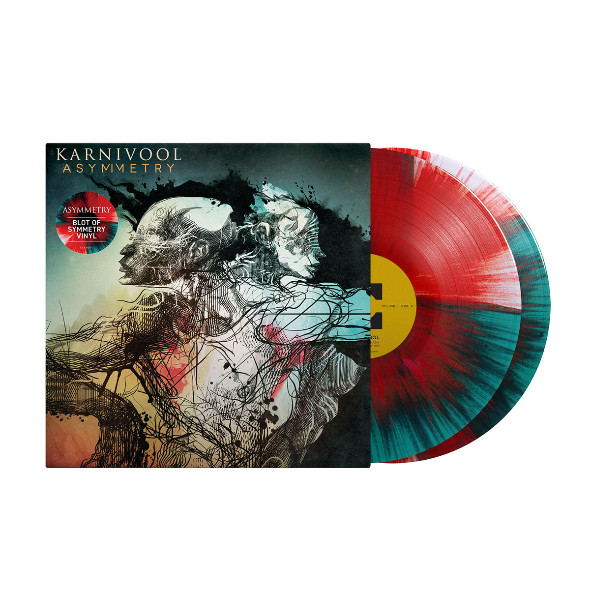 Karnivool - Asymmetry 2LP (Bolt Of Symmetry Vinyl)