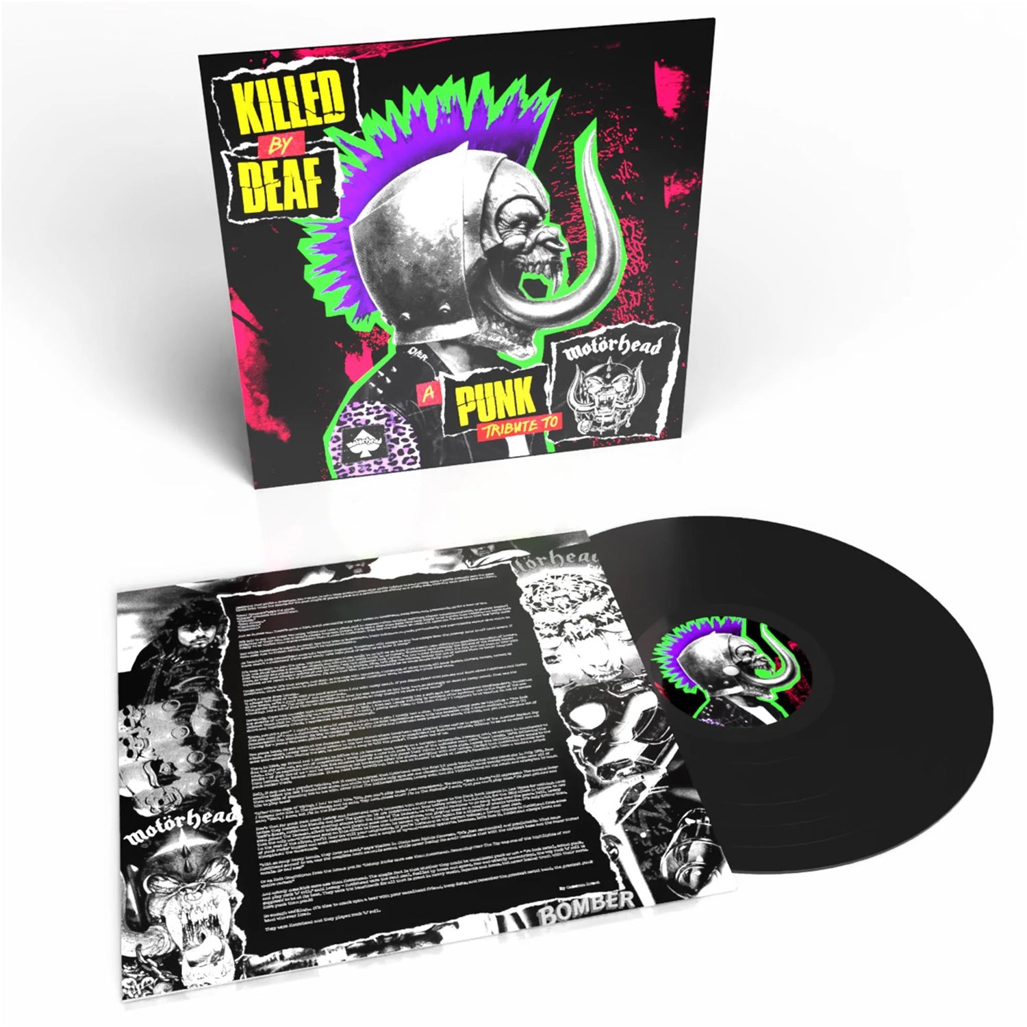 Various Artists - Killed By Deaf: A Punk Tribute To Motorhead LP (Black Vinyl)