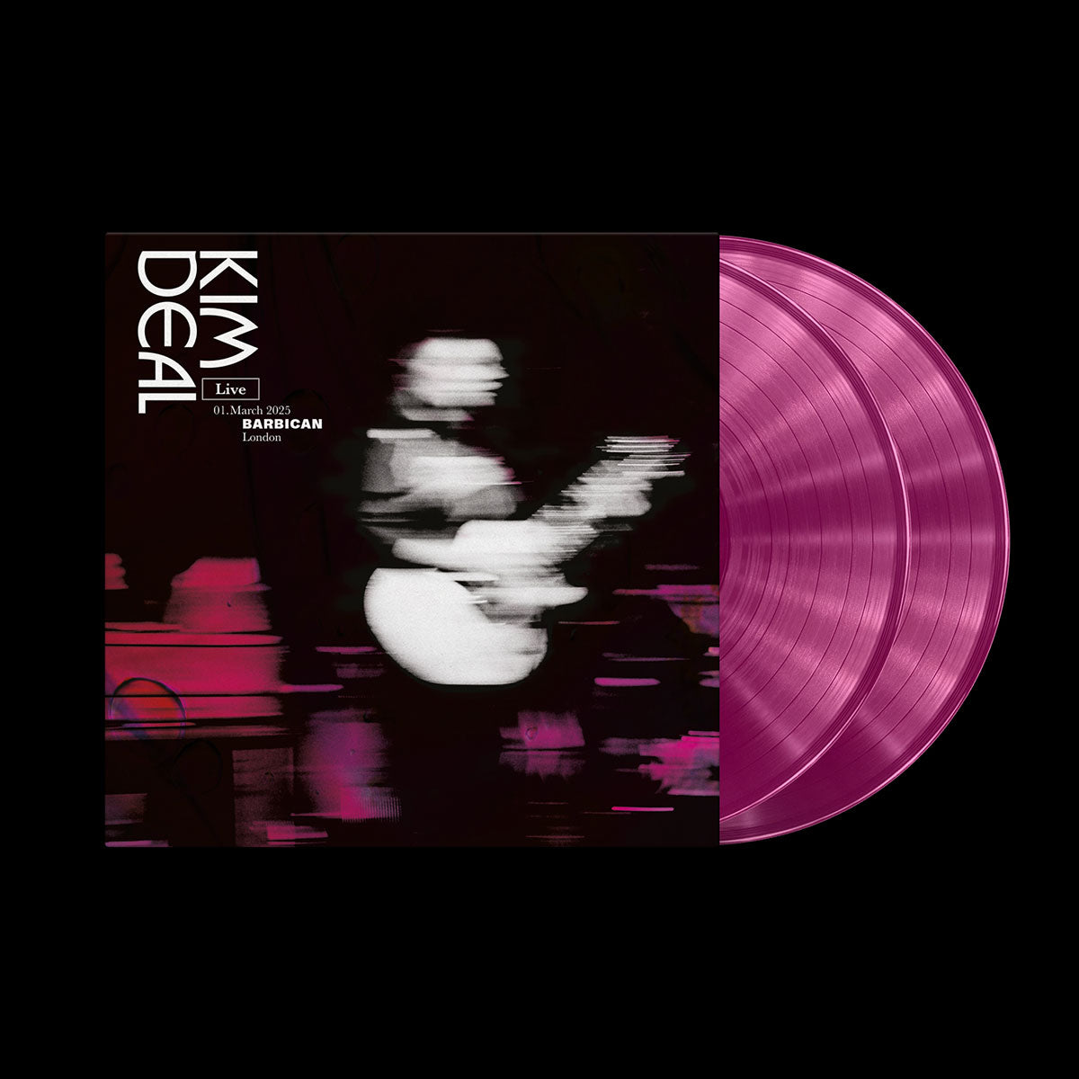Kim Deal - Live At The Barbican 2LP (Neon Transparent Pink Vinyl)