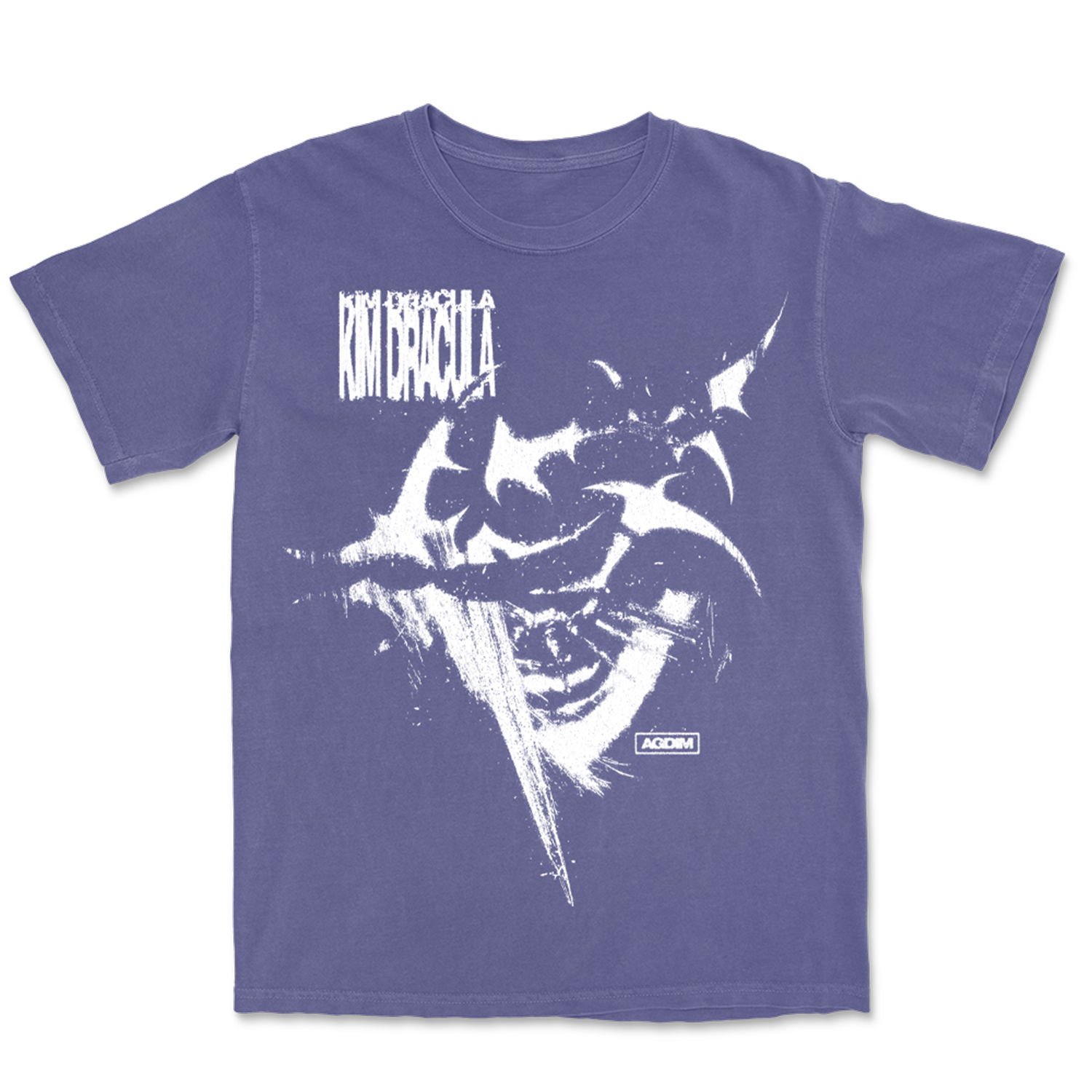 Kim Dracula - Tribal Portrait Tee (Purple)