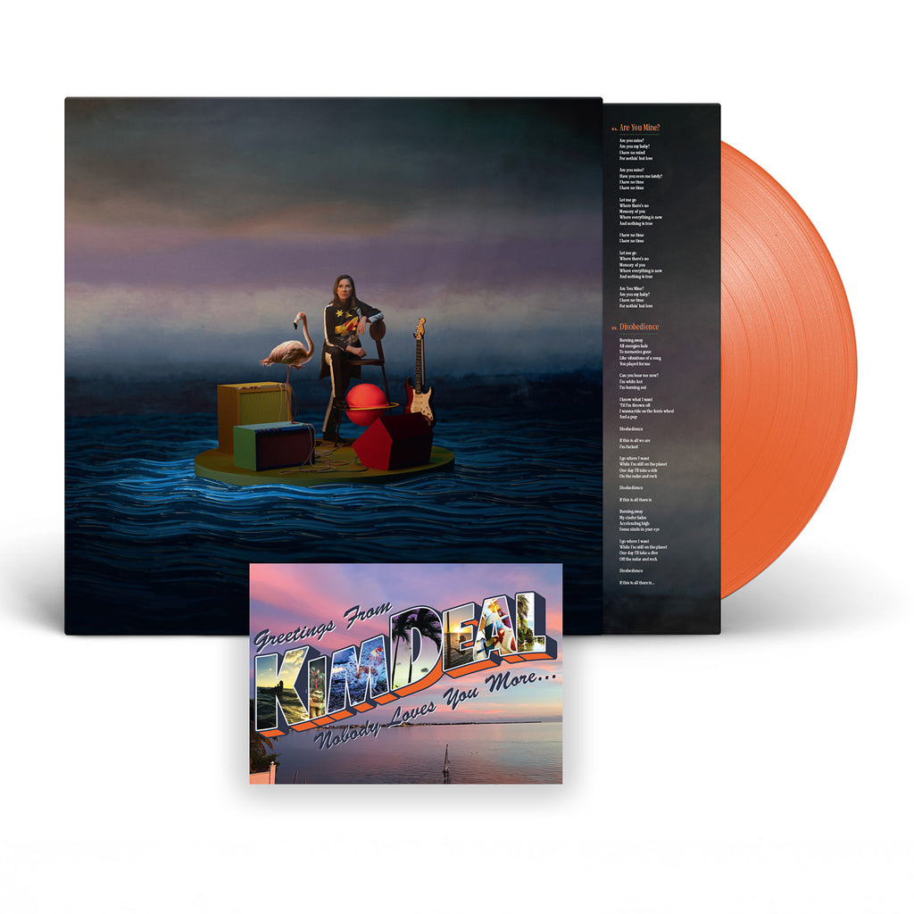 Kim Deal - Nobody Loves You More LP (Orange Vinyl) + Postcard