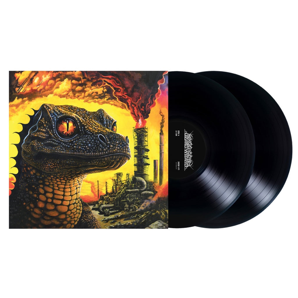 King Gizzard & The Lizard Wizard - PetroDragonic Apocalypse; or, Dawn of Eternal Night: An Annihilation of Planet Earth and the Beginning of Merciless Damnation 2LP (Black Eco-Mix Vinyl)