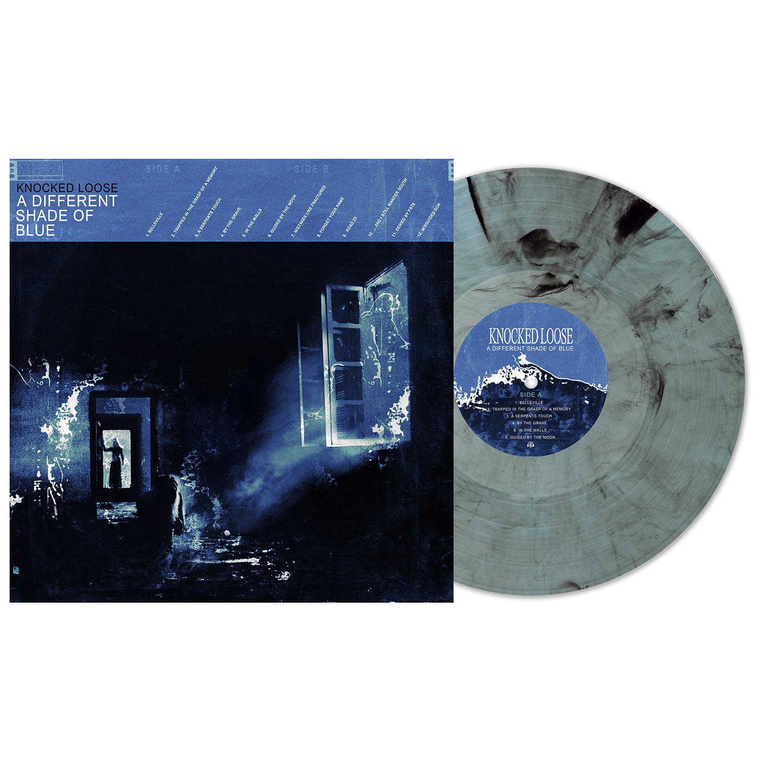 Knocked Loose - A Different Shade Of Blue 12" Vinyl (Electric Smoke)
