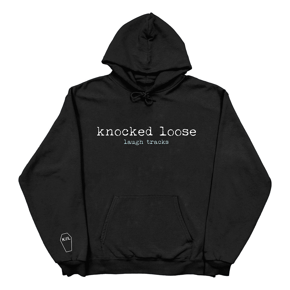 Knocked Loose - Laugh Tracks Embroidered Pullover Hoodie (Black)