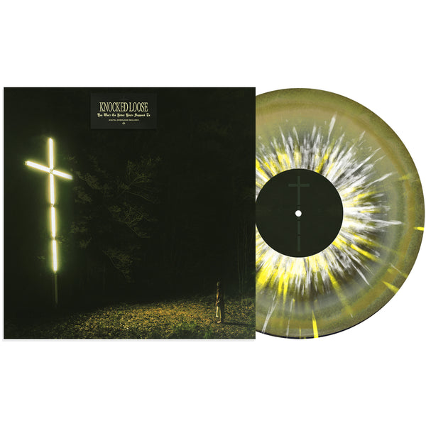 Knocked Loose - You Won’t Go Before You’re Supposed To 12" Vinyl (Gold &amp; Swamp Green Aside/Bside w/ White &amp; Neon Yellow Splatter LP)