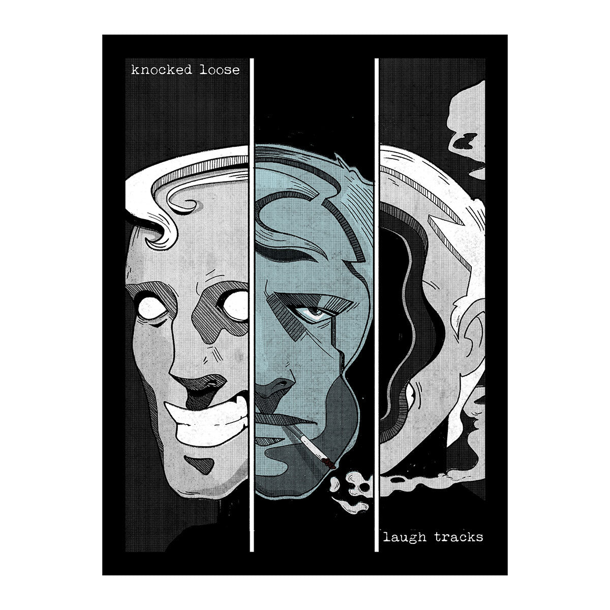Knocked Loose - Laugh Tracks Screen Printed Poster