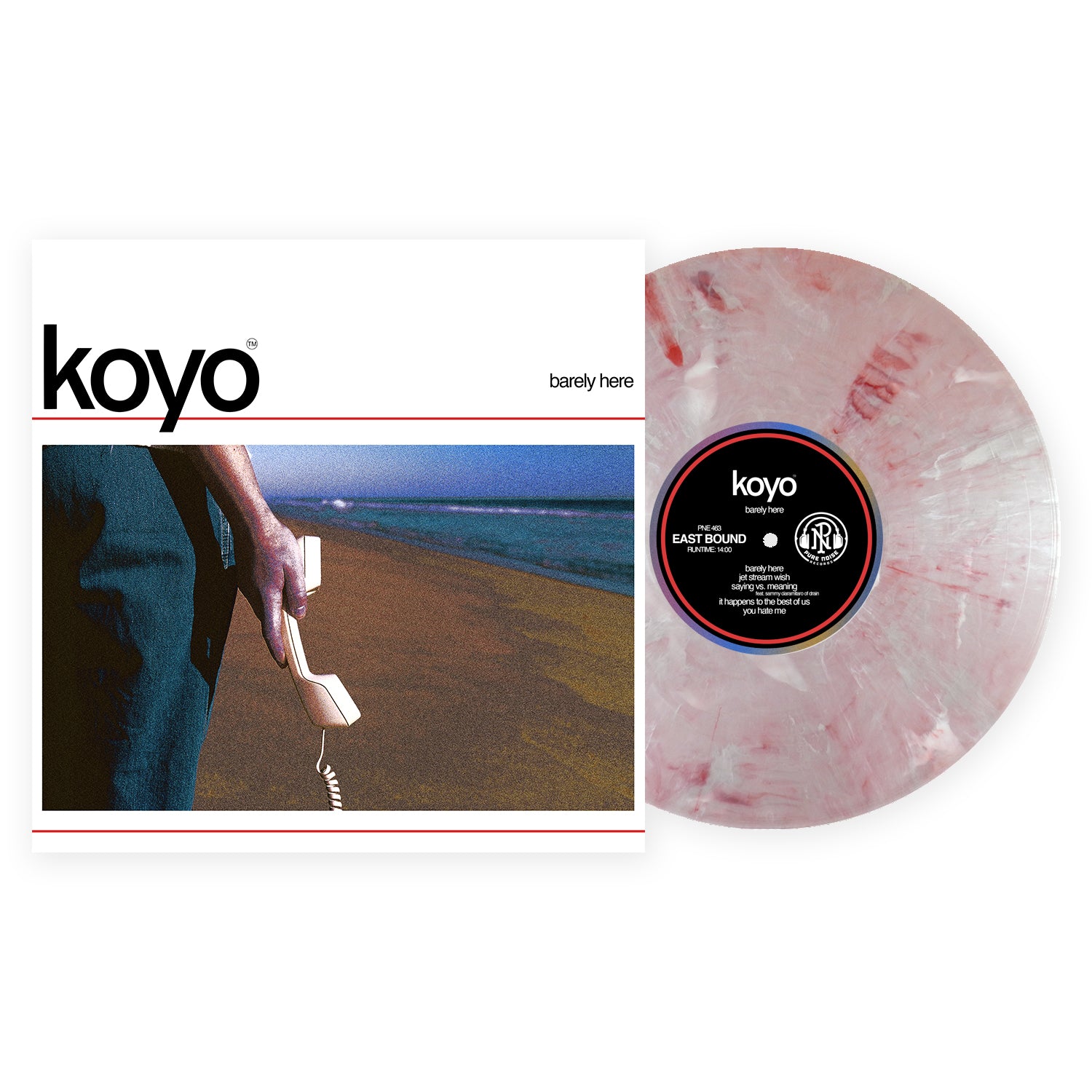 Koyo - Barely Here LP Barely Here LP (Centurion Marble Vinyl)